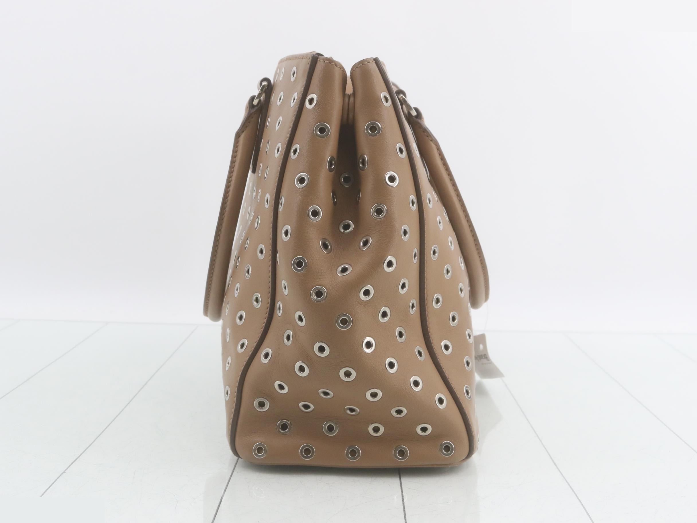 Galleria Perforated Shoulder Bag — view 3