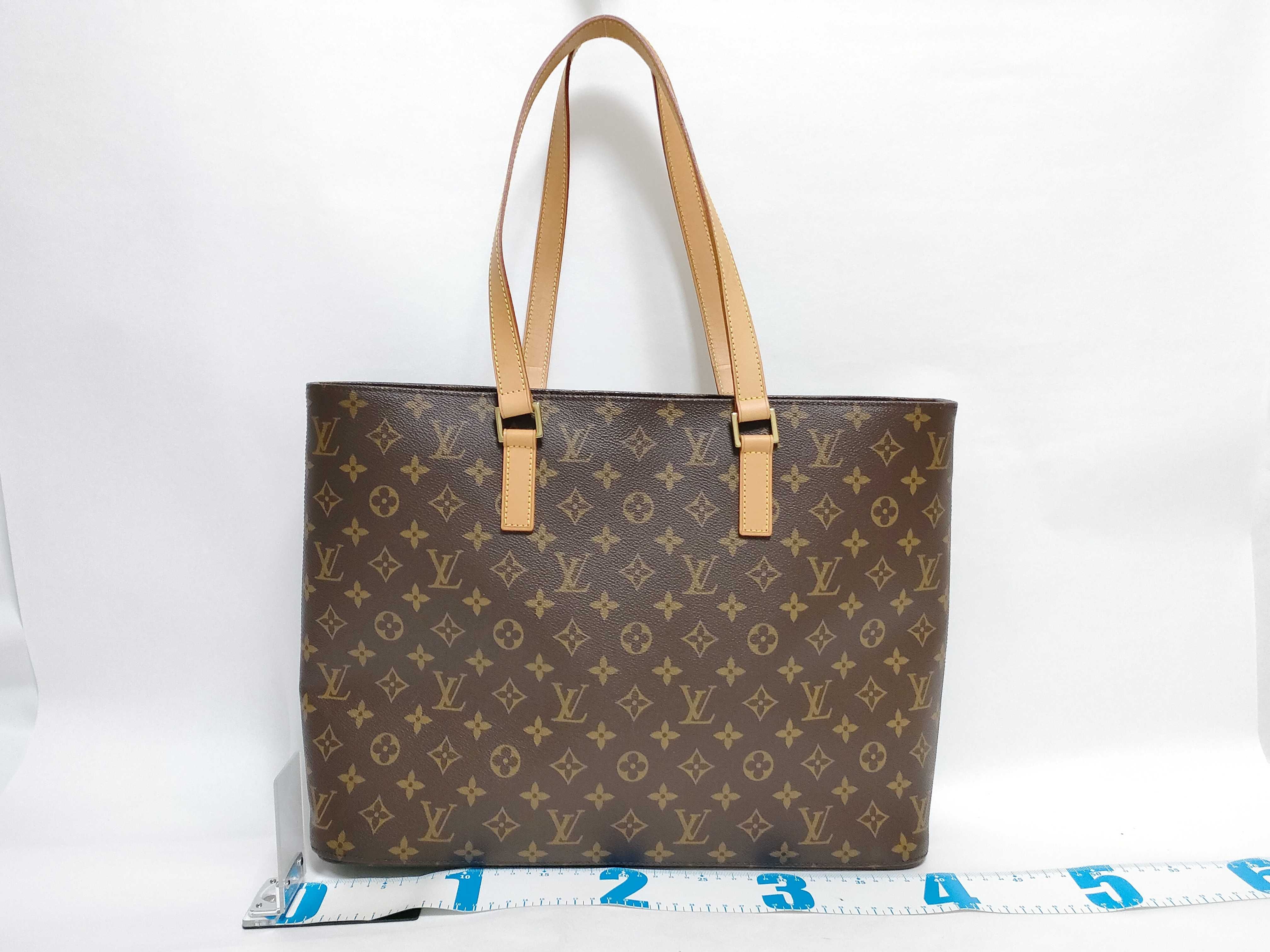 Monogram Louis Vuitton Monogram Luco M51155 Brown Tote Bag — view 2