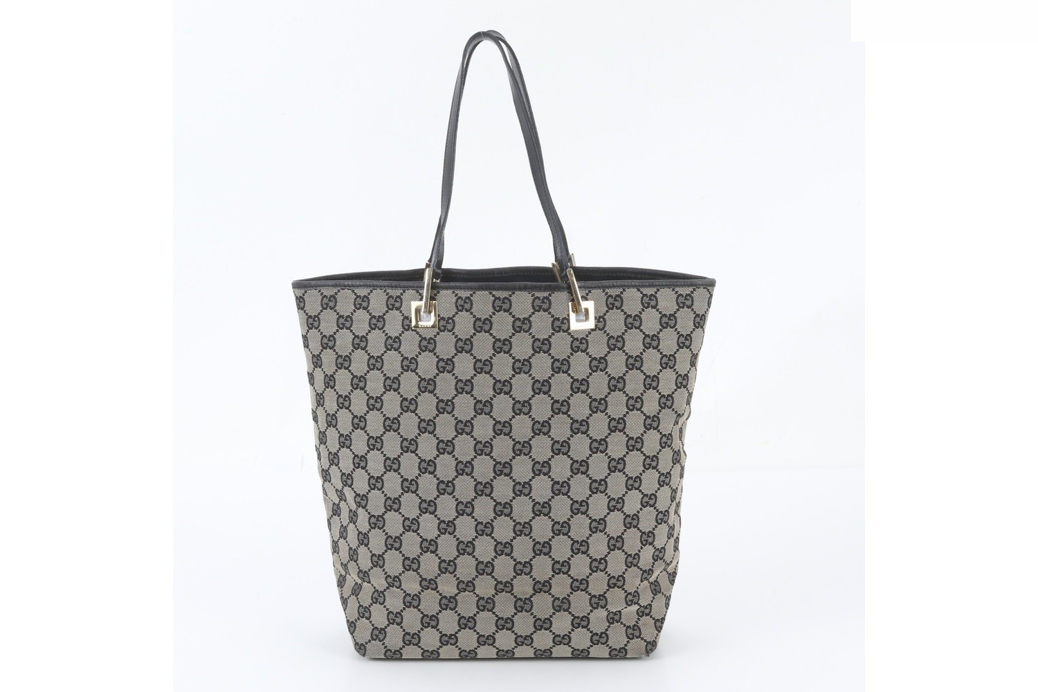 GG Canvas 002 1098 Leather Tote Bag Shoulder Bag