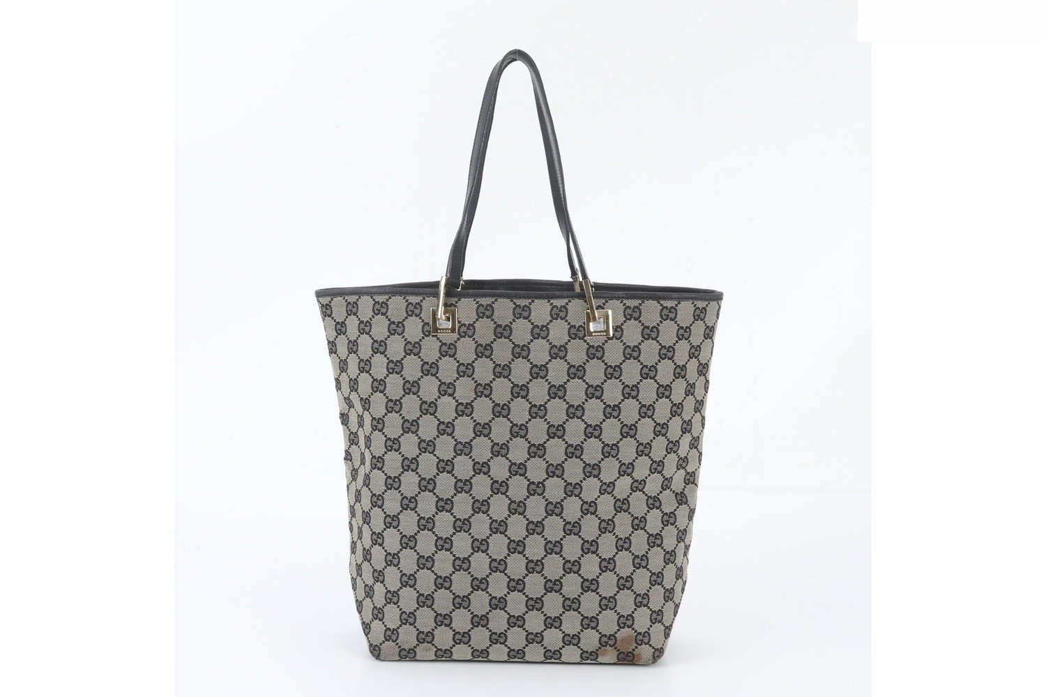 GG Canvas 002 1098 Leather Tote Bag Shoulder Bag — view 3