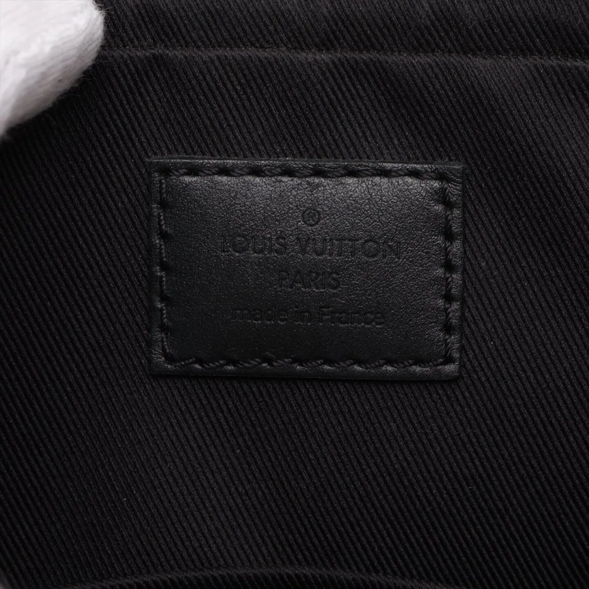 Monogram Eclipse Trio Messenger M69443 Black, pouch missing, RFID detected. — view 12