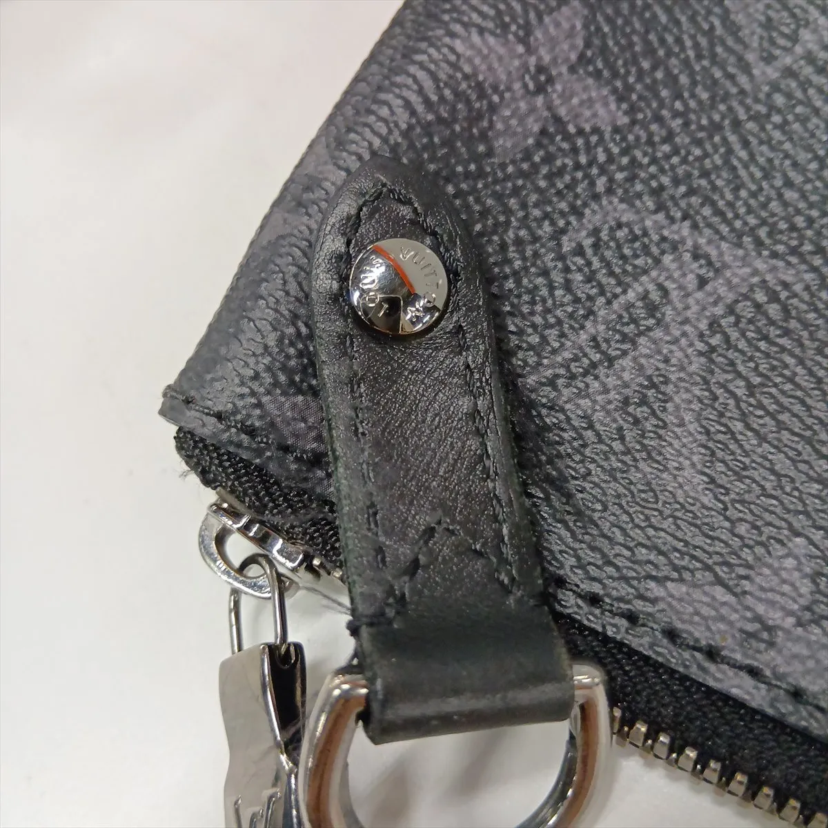 Monogram Eclipse Trio Messenger M69443 Black, pouch missing, RFID detected. — view 13