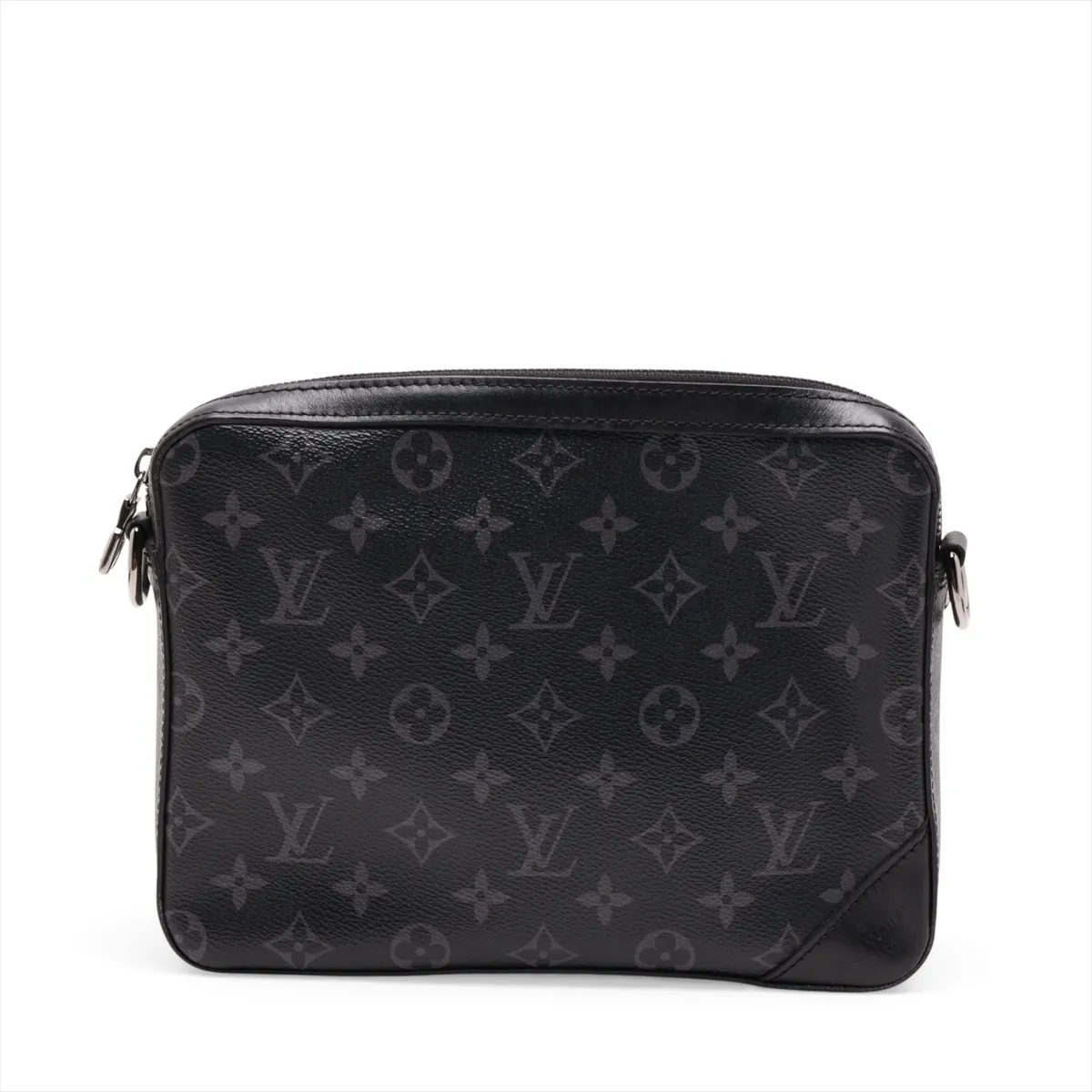Monogram Eclipse Trio Messenger M69443 Black, pouch missing, RFID detected. — view 4