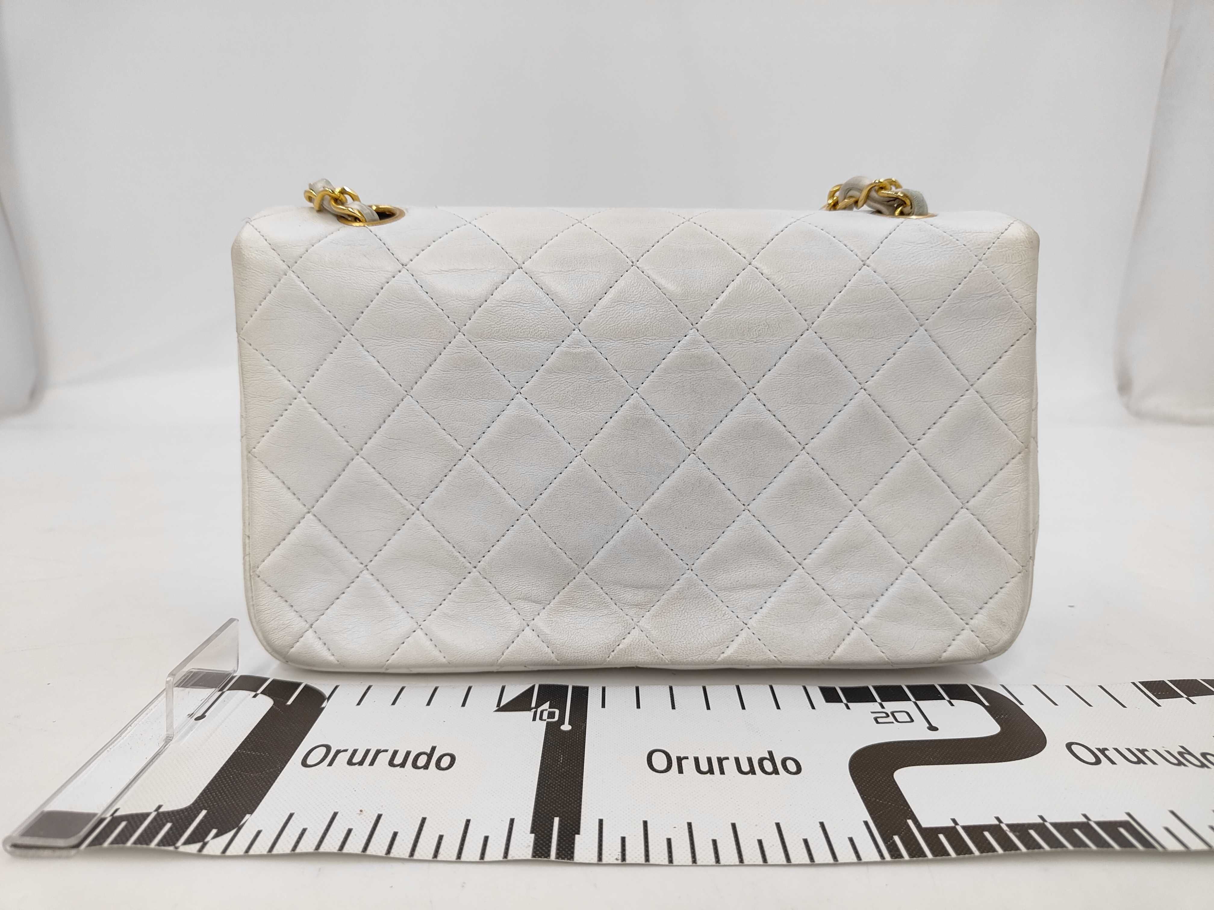 Matelassé Coco Mark Full Flap Lambskin Chain Shoulder Bag — view 2