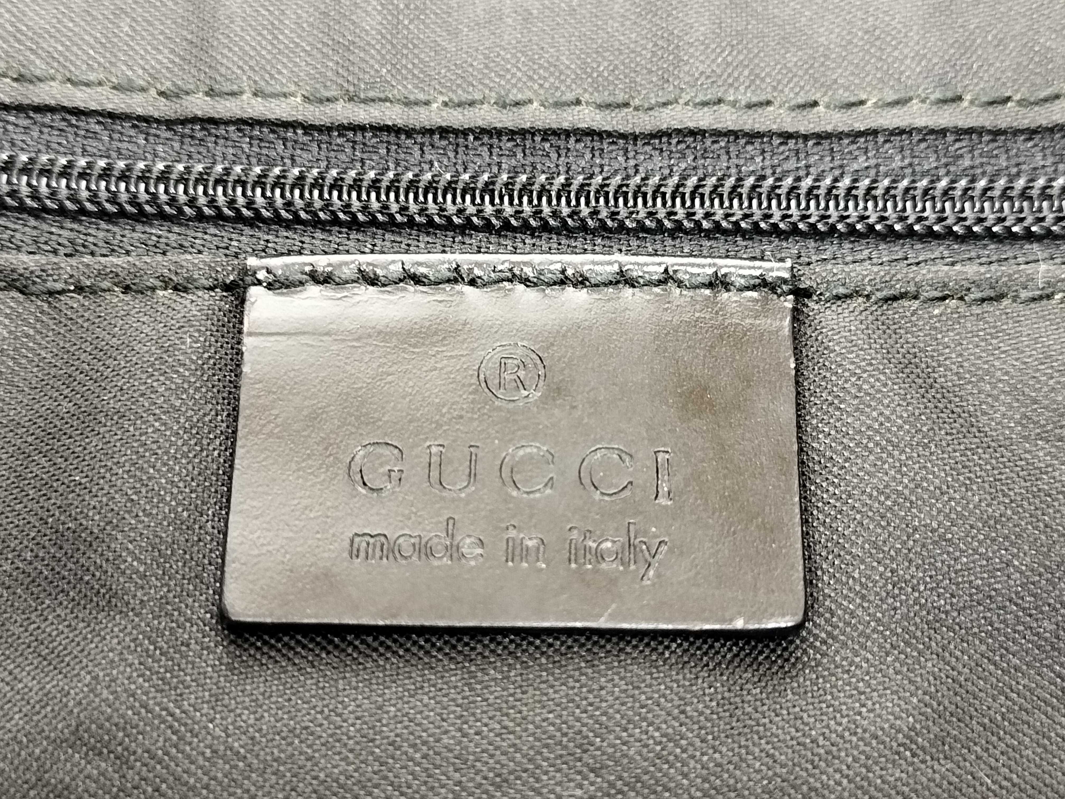GG Canvas Suede Shoulder Bag — view 12