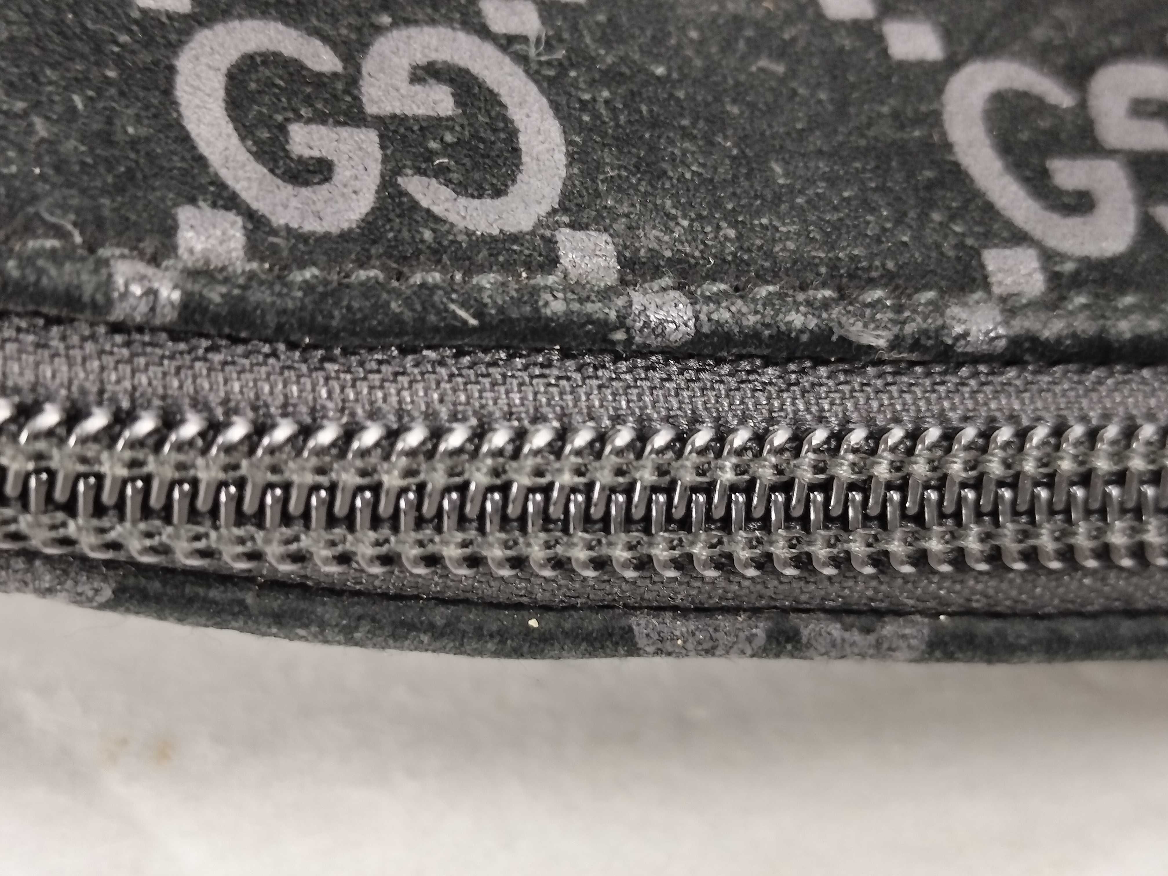 GG Canvas Suede Shoulder Bag — view 6