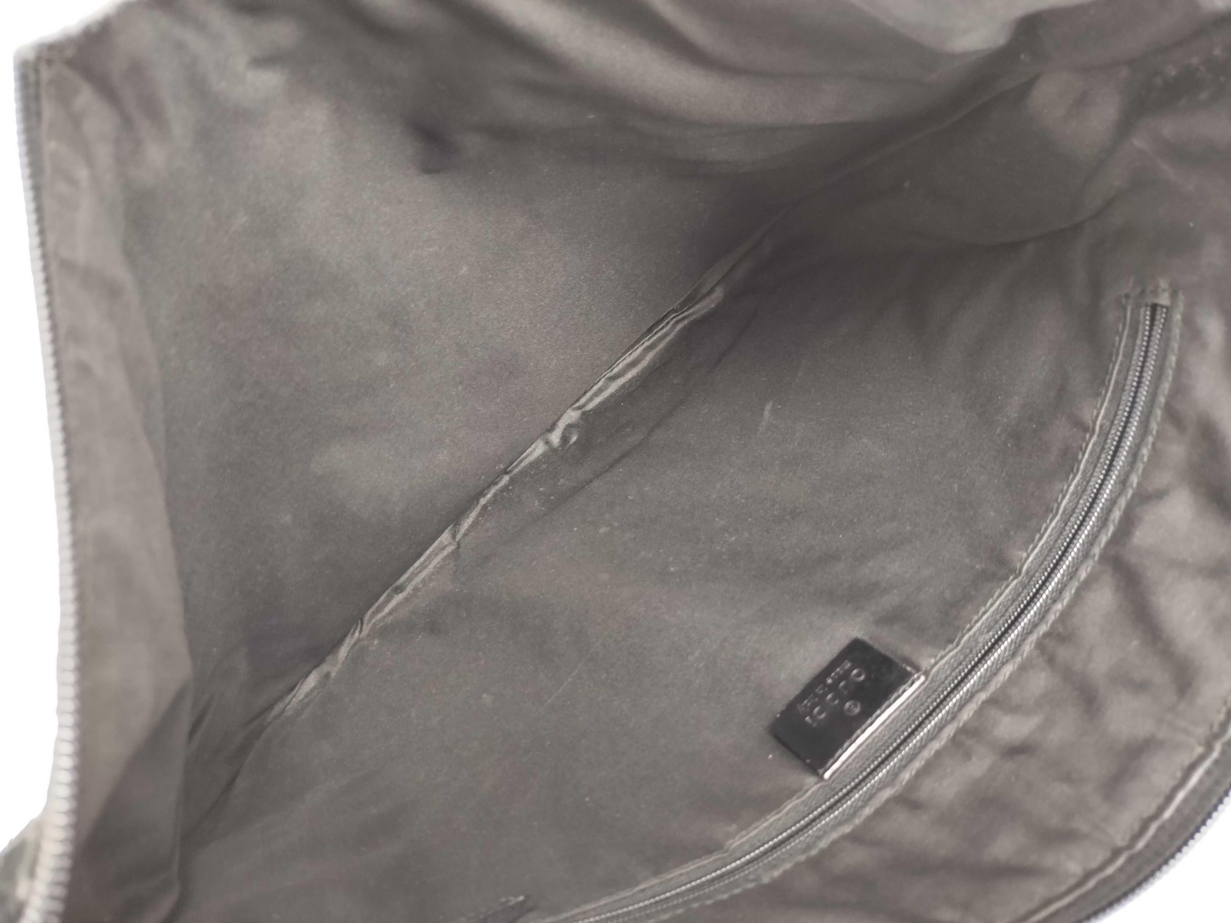 GG Canvas Suede Shoulder Bag — view 10