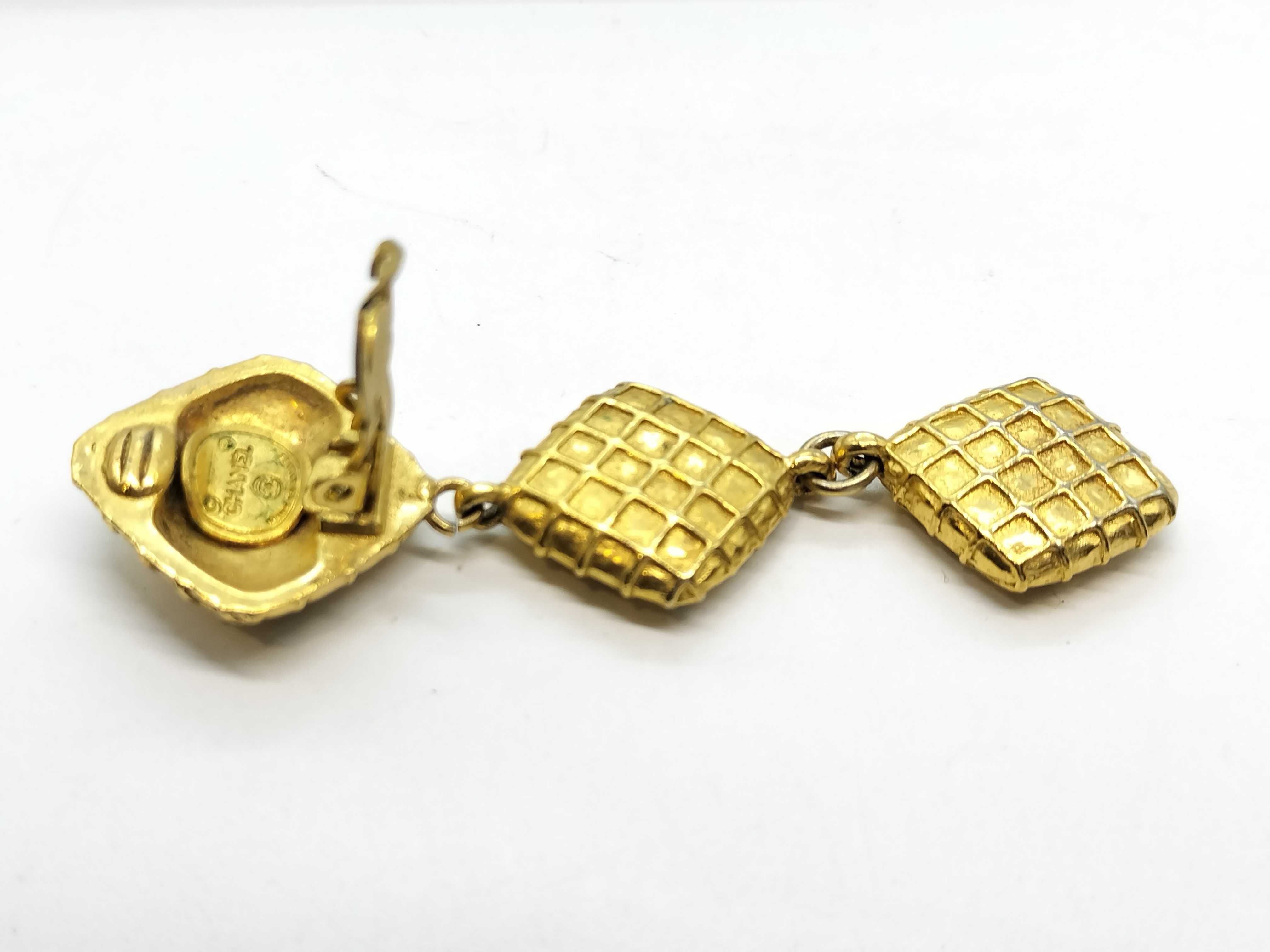 Triple Matelassé Earrings — view 3