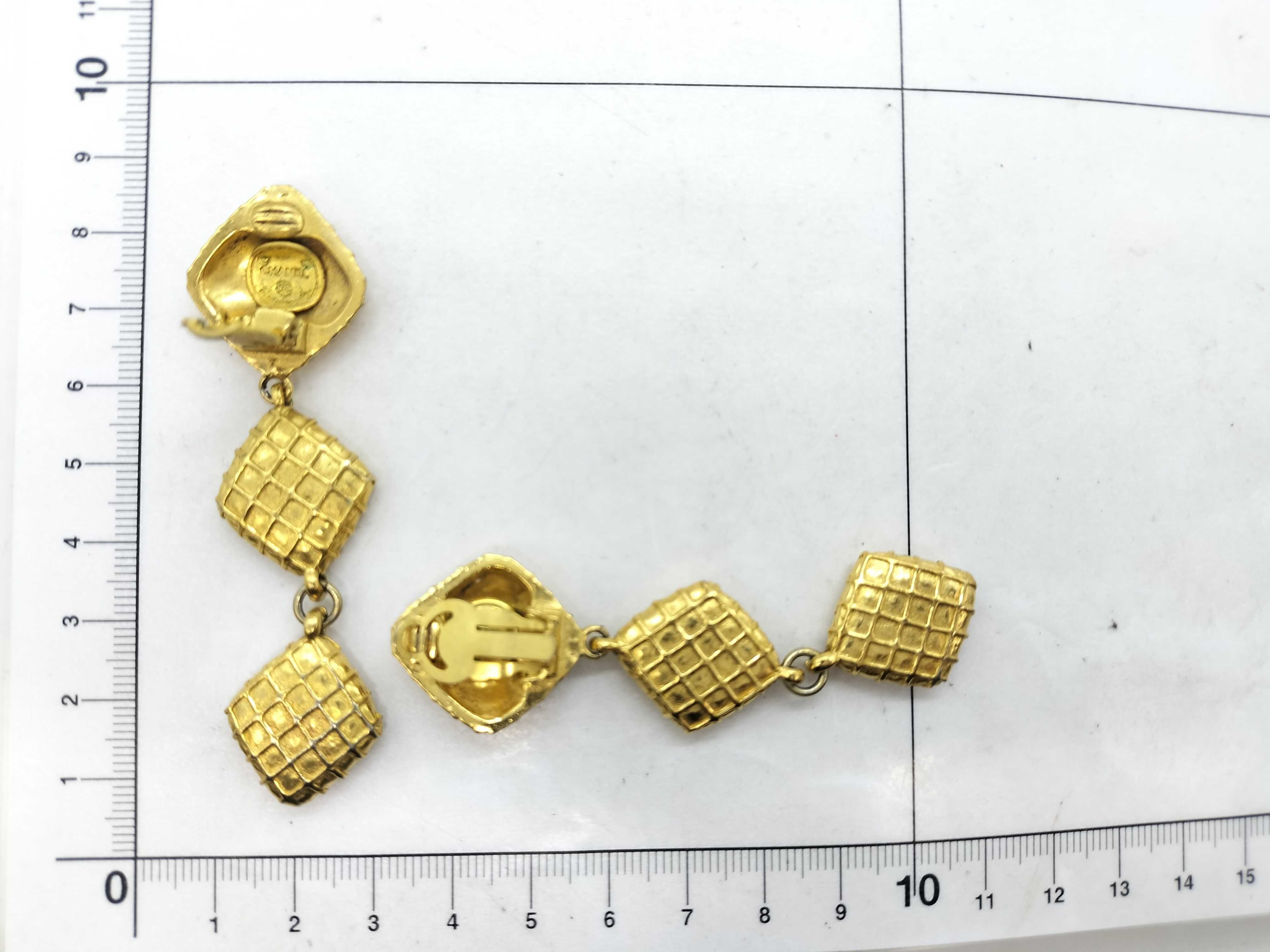 Triple Matelassé Earrings — view 5