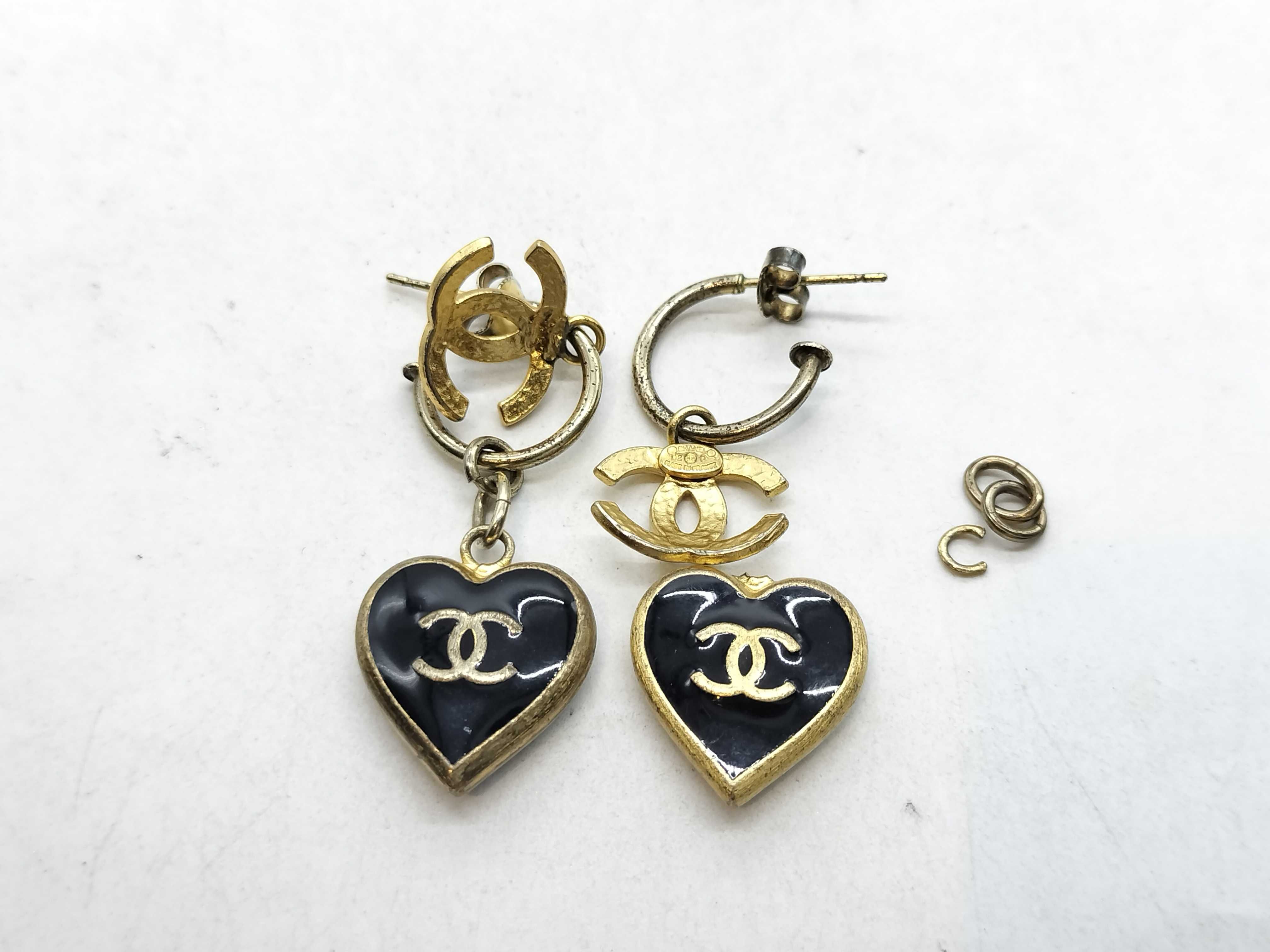 Coco Swing Heart Earrings 02 P Earrings