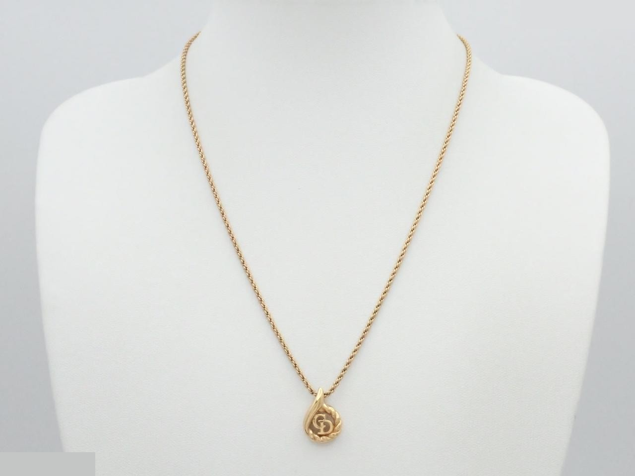Gold necklace, chain approximately 44cm — view 3