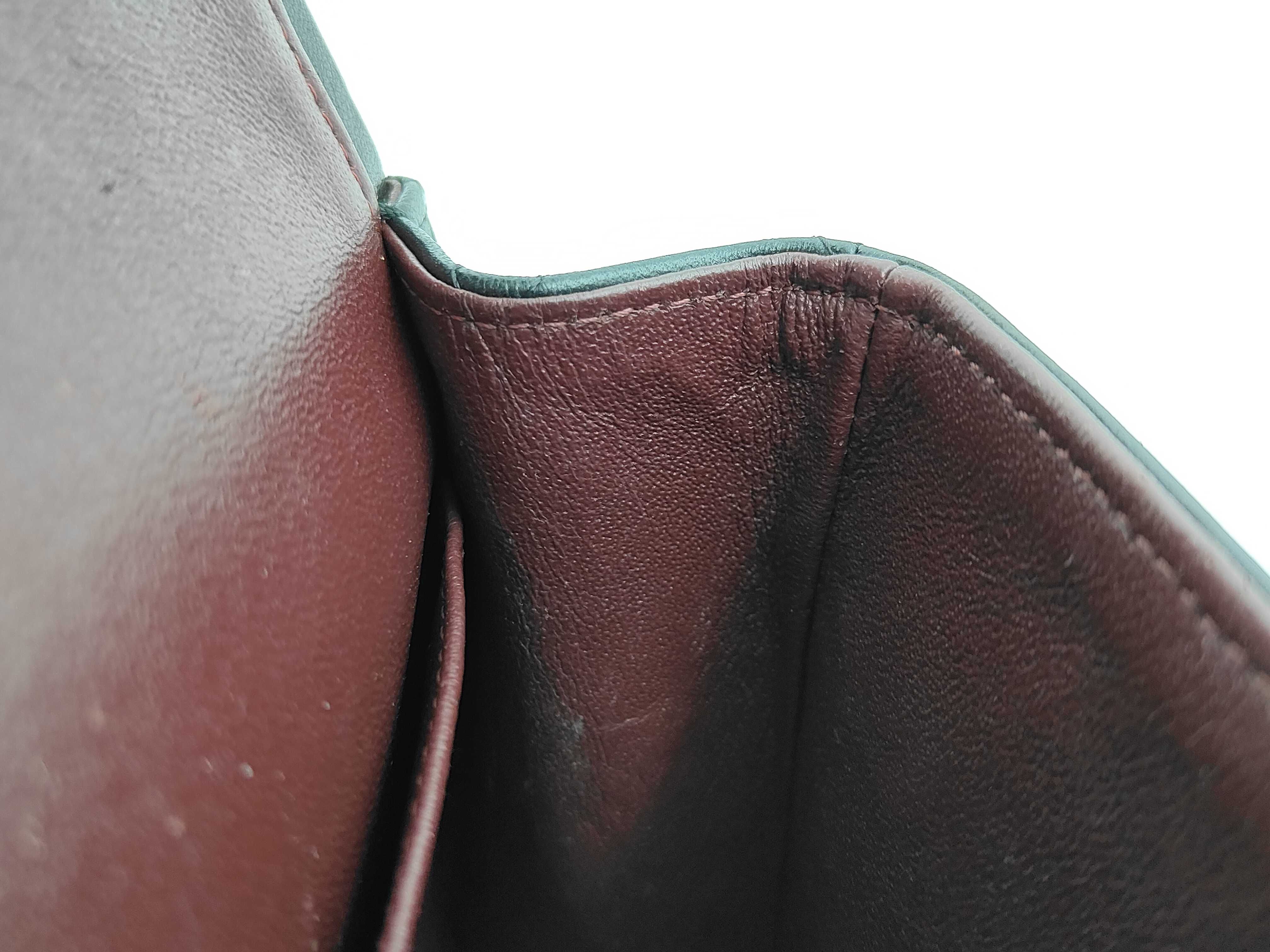 Matelassé 25 Double Flap Lambskin Black Serial Number 16 Series Silver Hardware with Original Seal Shoulder Bag — view 9