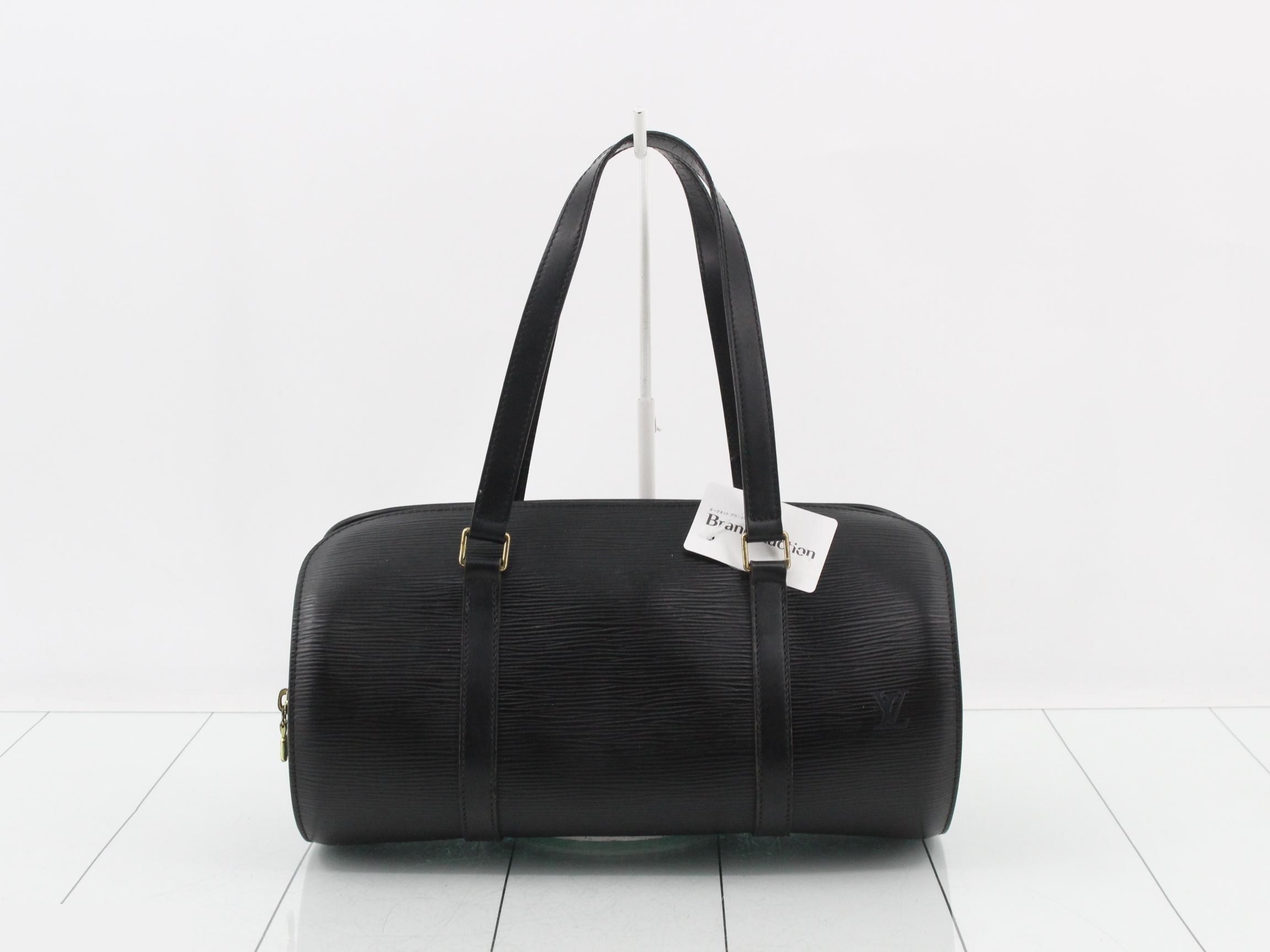 Epi Soufflot Noir Handbag