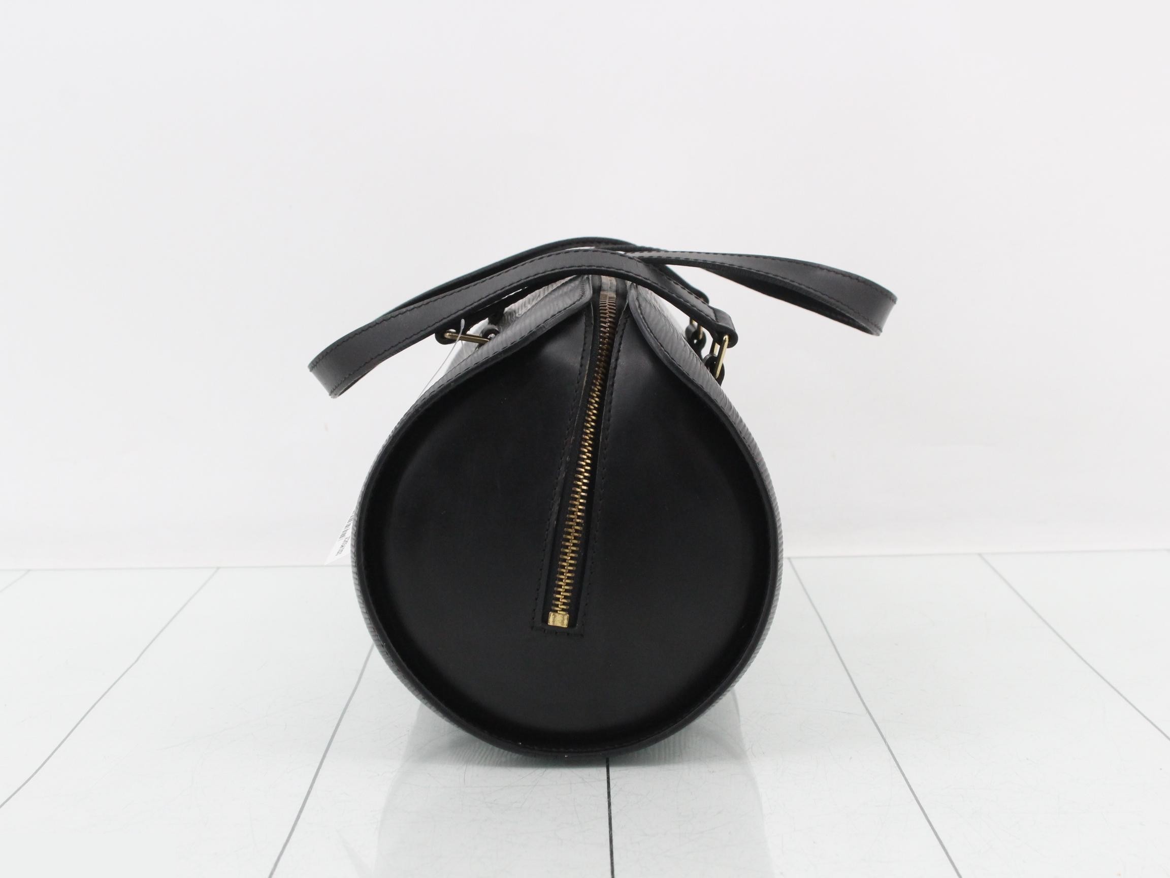 Epi Soufflot Noir Handbag — view 3