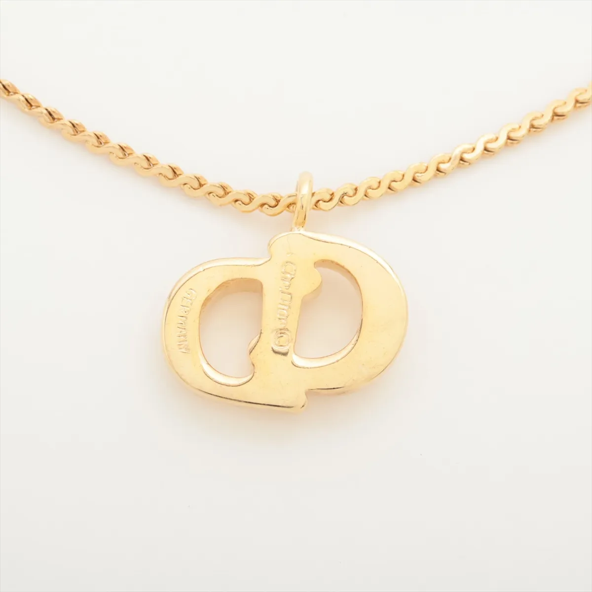 CD logo bracelet, GP gold, — view 3