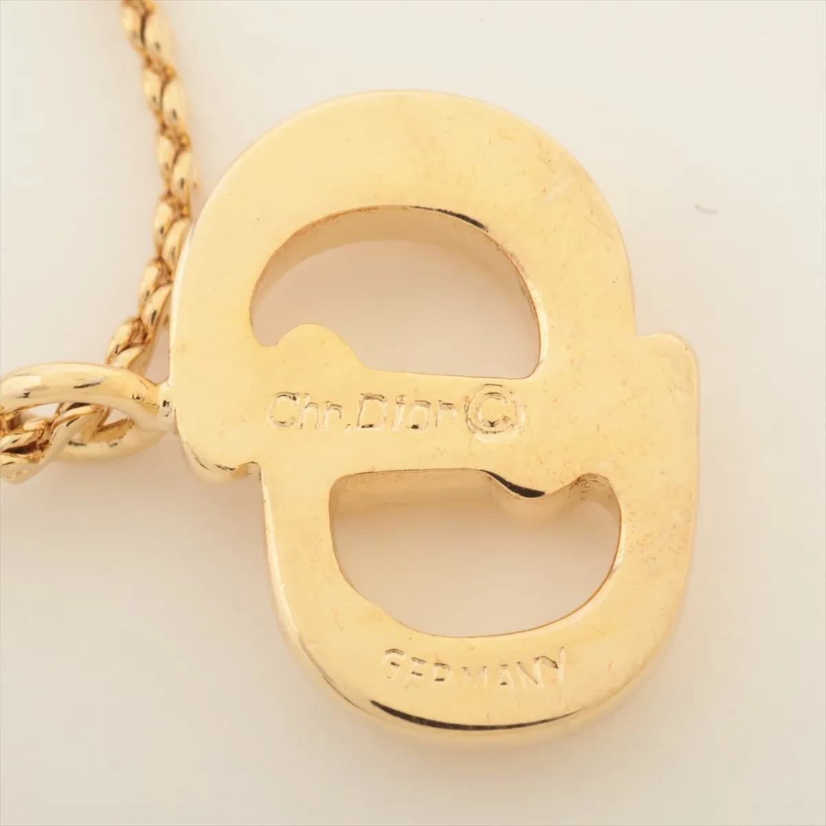CD logo bracelet, GP gold, — view 5
