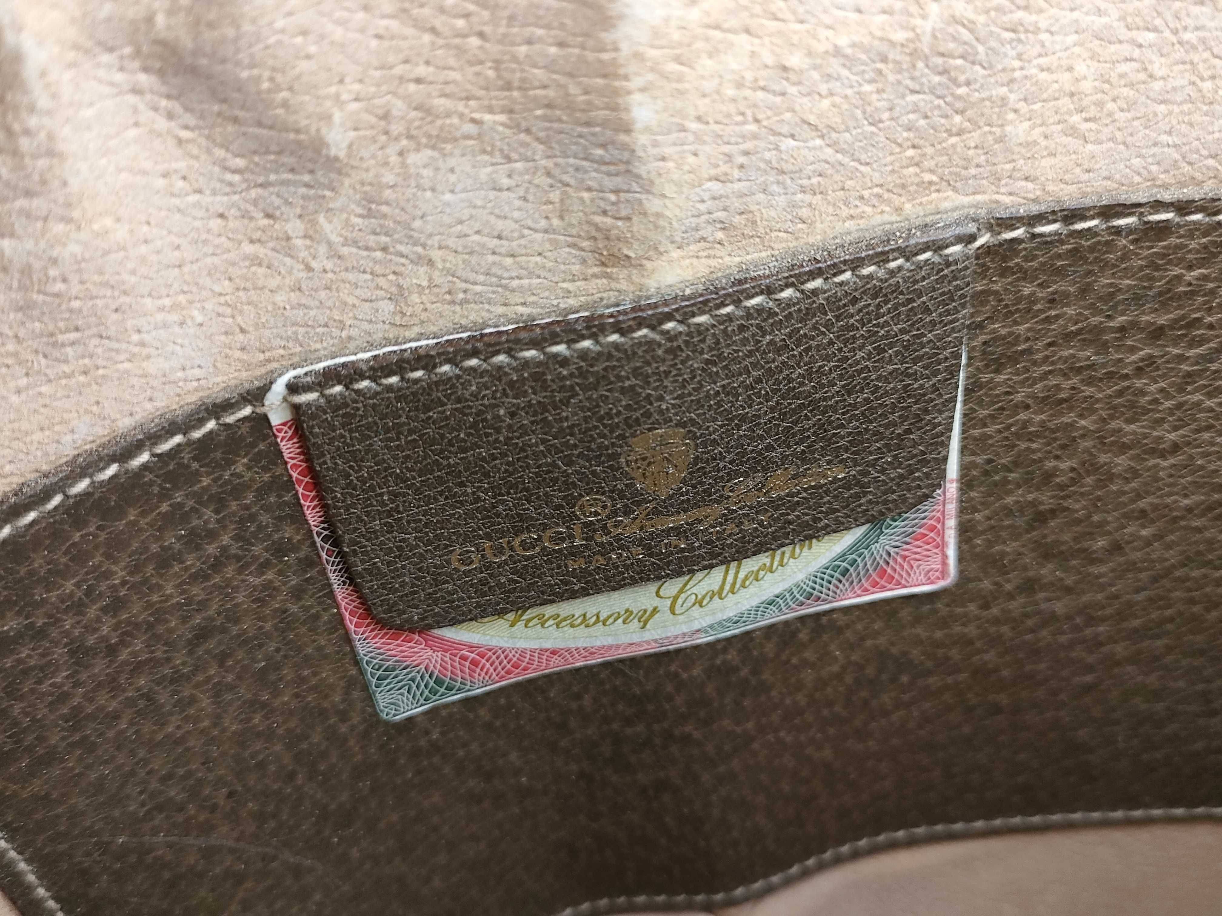 GG Supreme Shoulder Bag, Sherry Line, with dust bag. — view 11