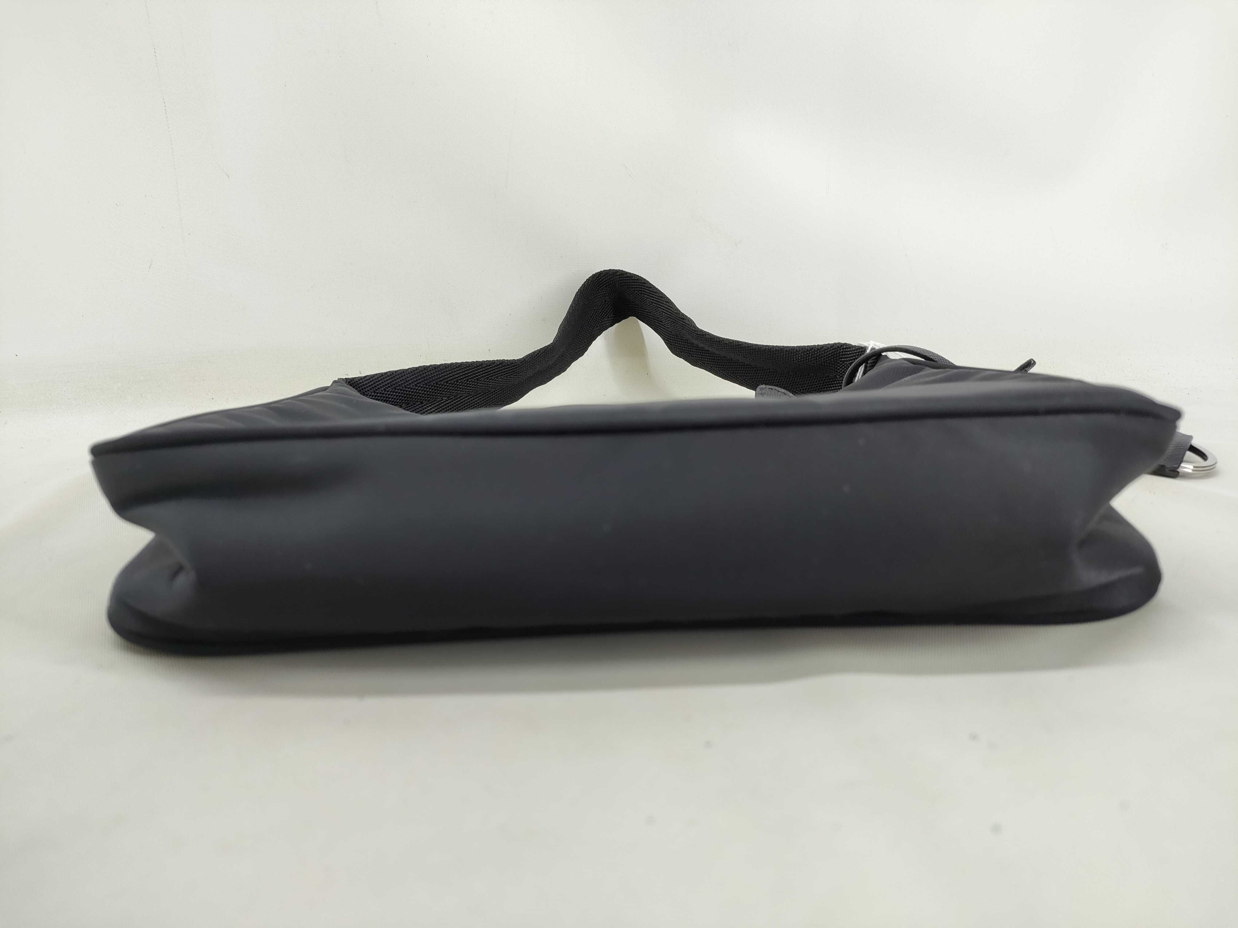 Nylon FR-TESSUTO NYLON SHOULDER BAG BLACK Handbag — view 3