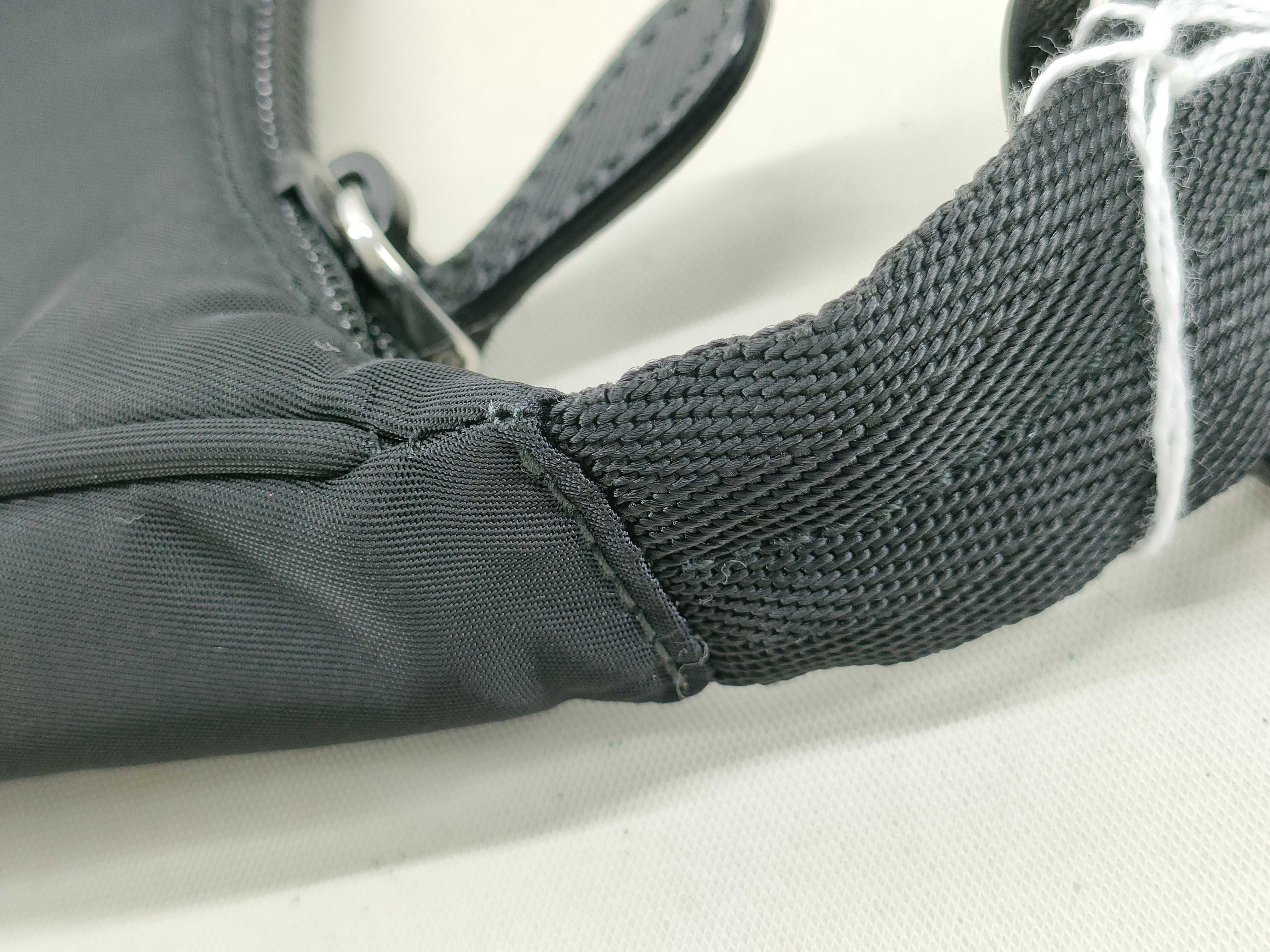 Nylon FR-TESSUTO NYLON SHOULDER BAG BLACK Handbag — view 6