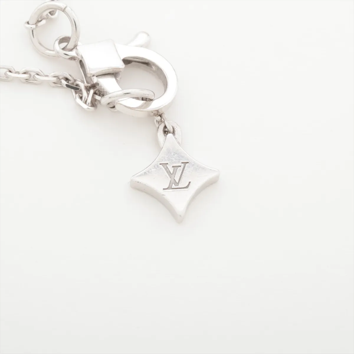 LV Double Round Diamond Necklace 750 (WG) 4.9g Diamond Diameter Approx. 4.10mm H27917 — view 4