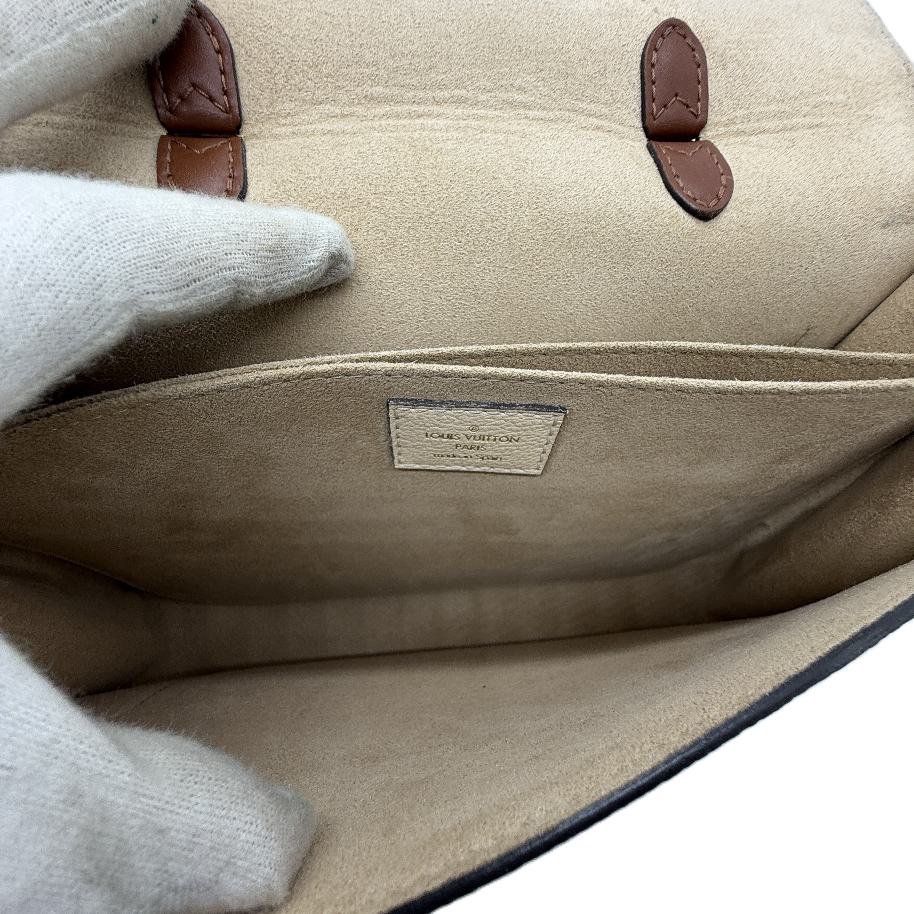 Damier Ebene Beaumarchais Handbag — view 13