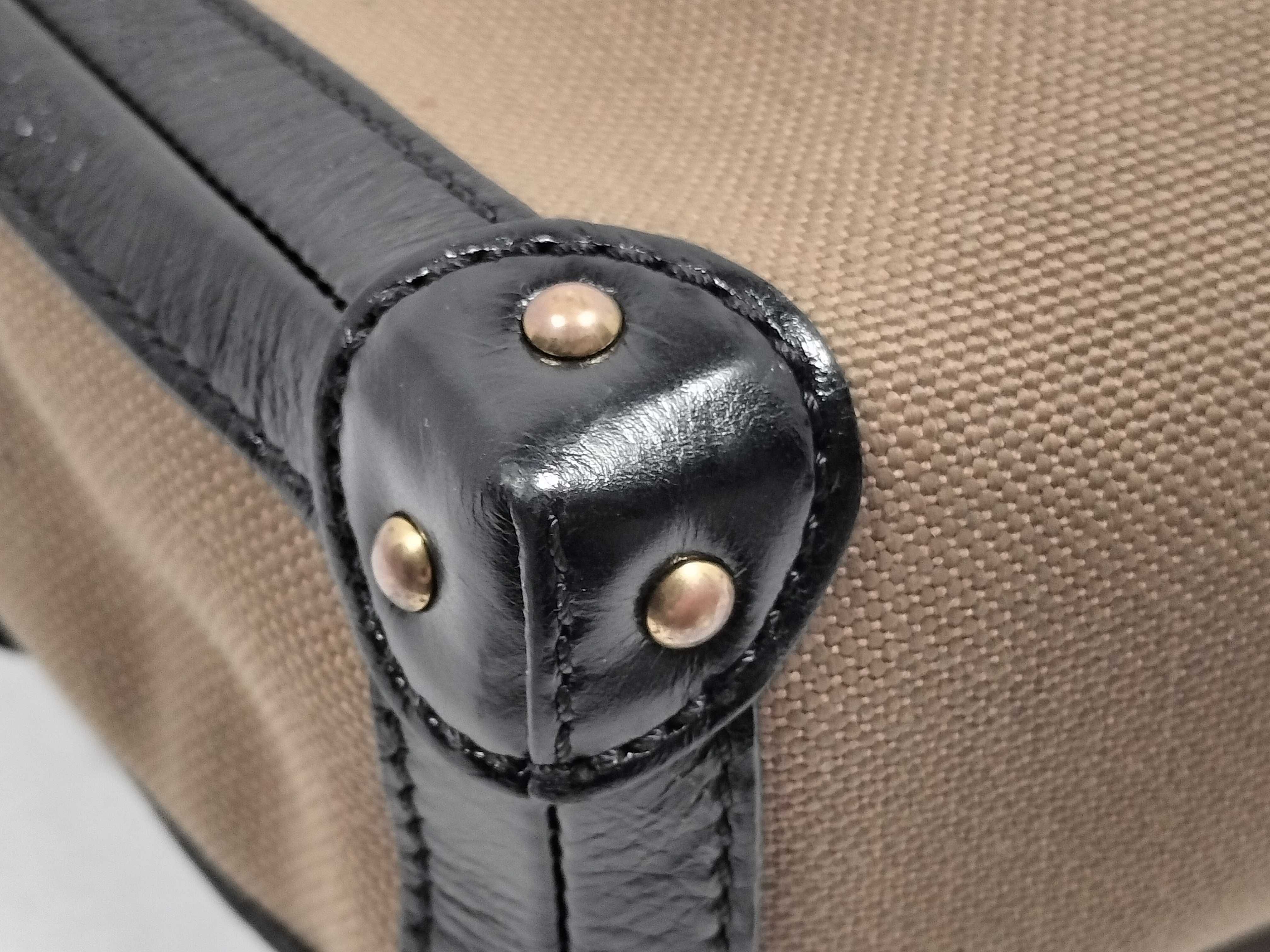 LV Logo Petite Malsoft MM Brown x Black PL5114 Shoulder Bag — view 6