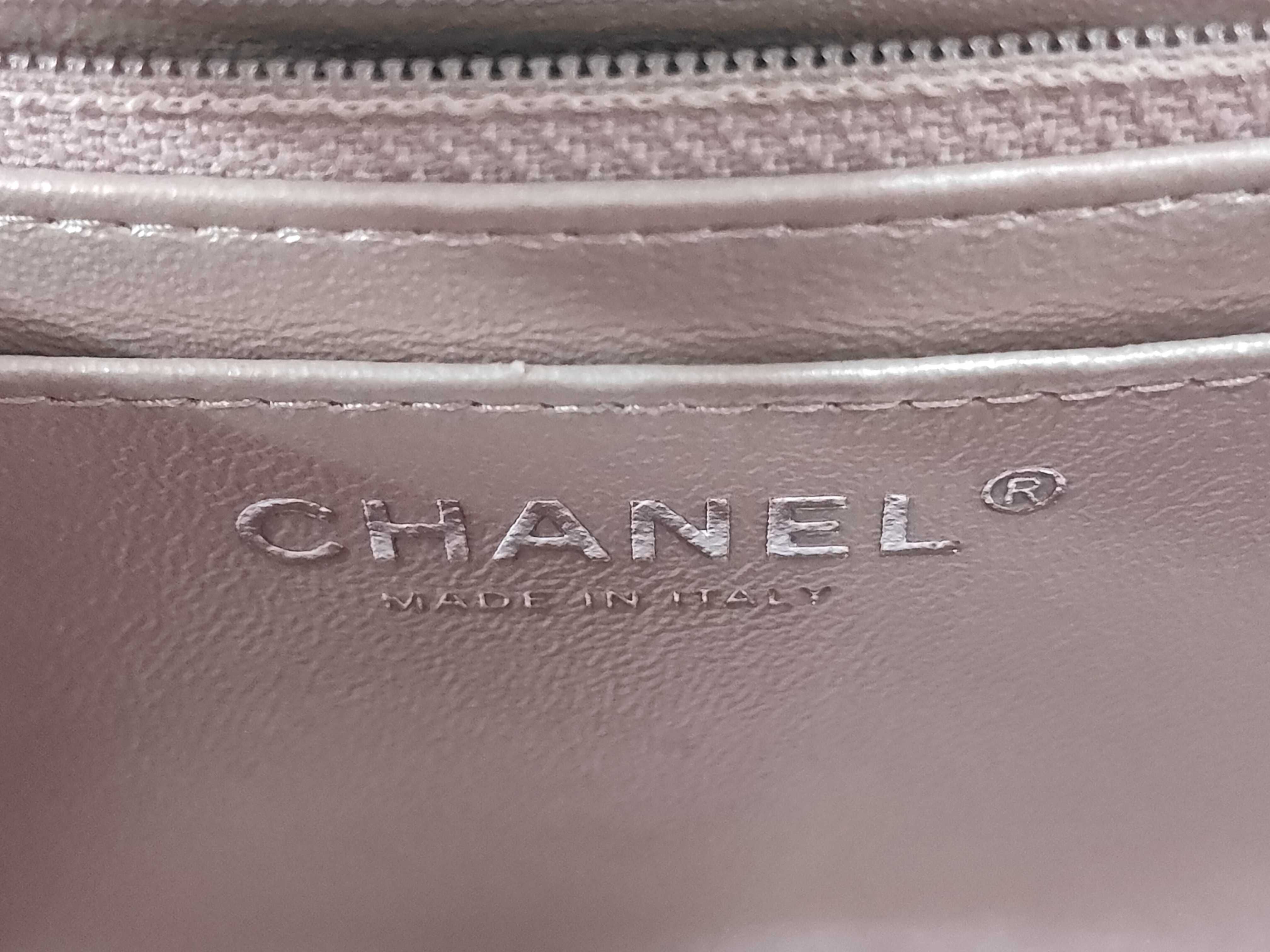 Mini Matelassé Pink Plate Shoulder Bag — view 11