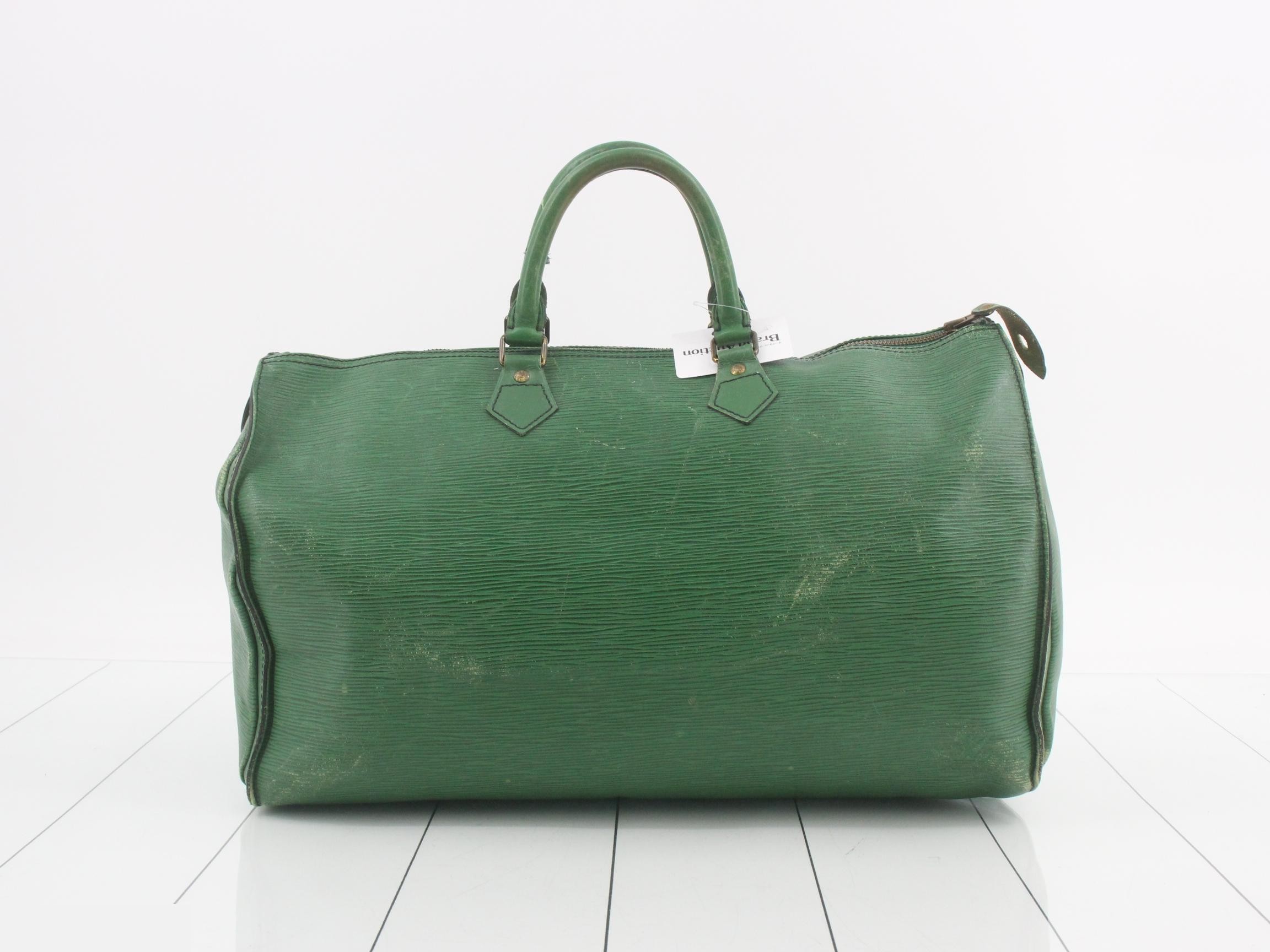 Epi Speedy 40 Borneo Green Handbag — view 2