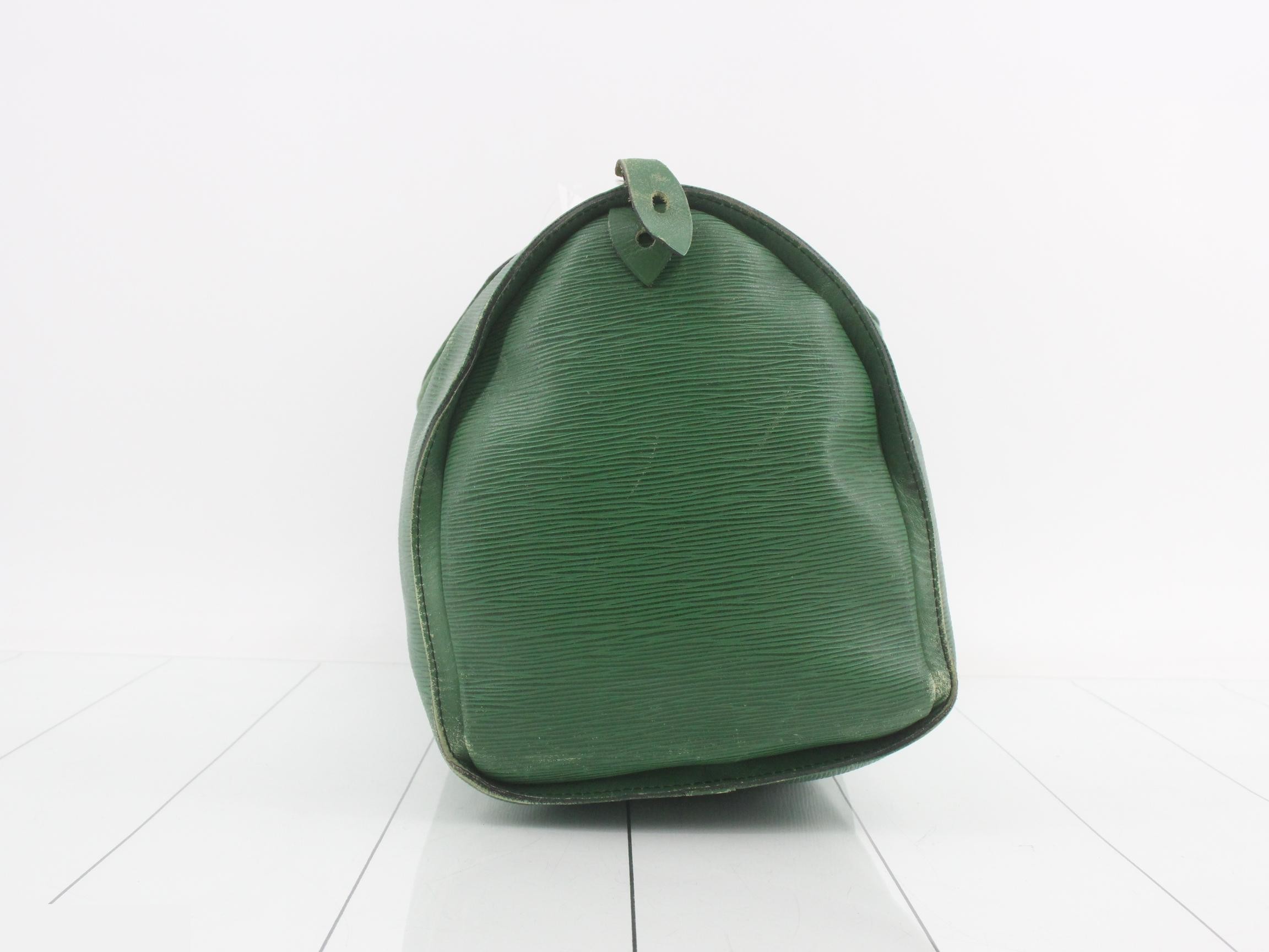 Epi Speedy 40 Borneo Green Handbag — view 4
