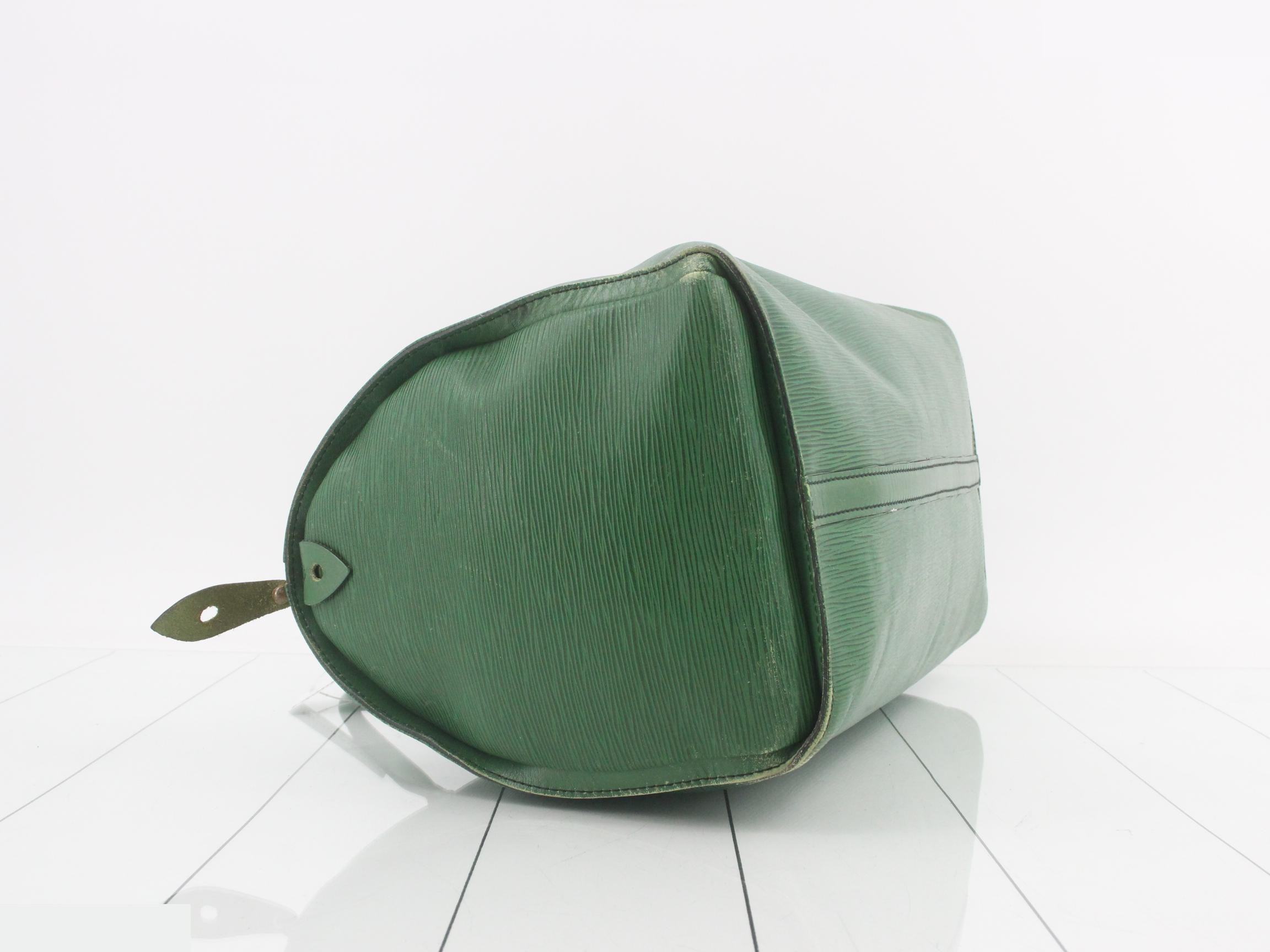 Epi Speedy 40 Borneo Green Handbag — view 5