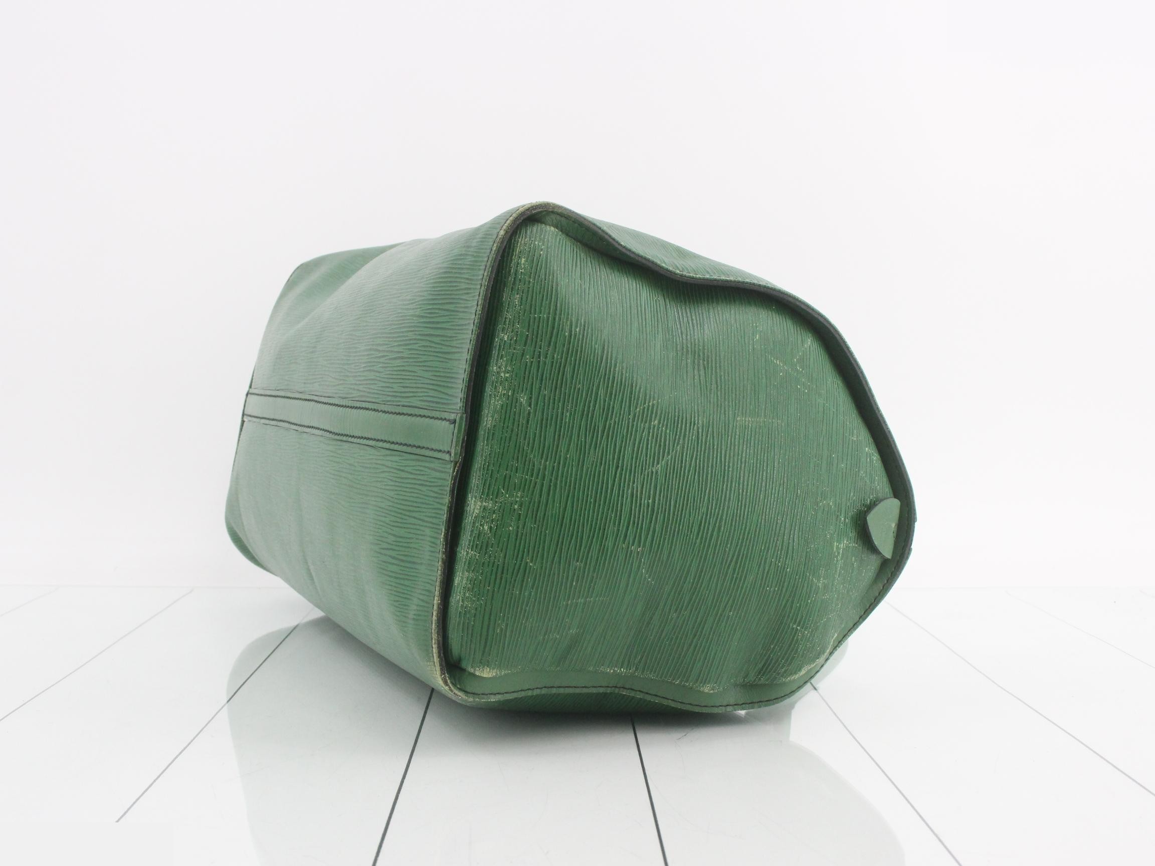 Epi Speedy 40 Borneo Green Handbag — view 6