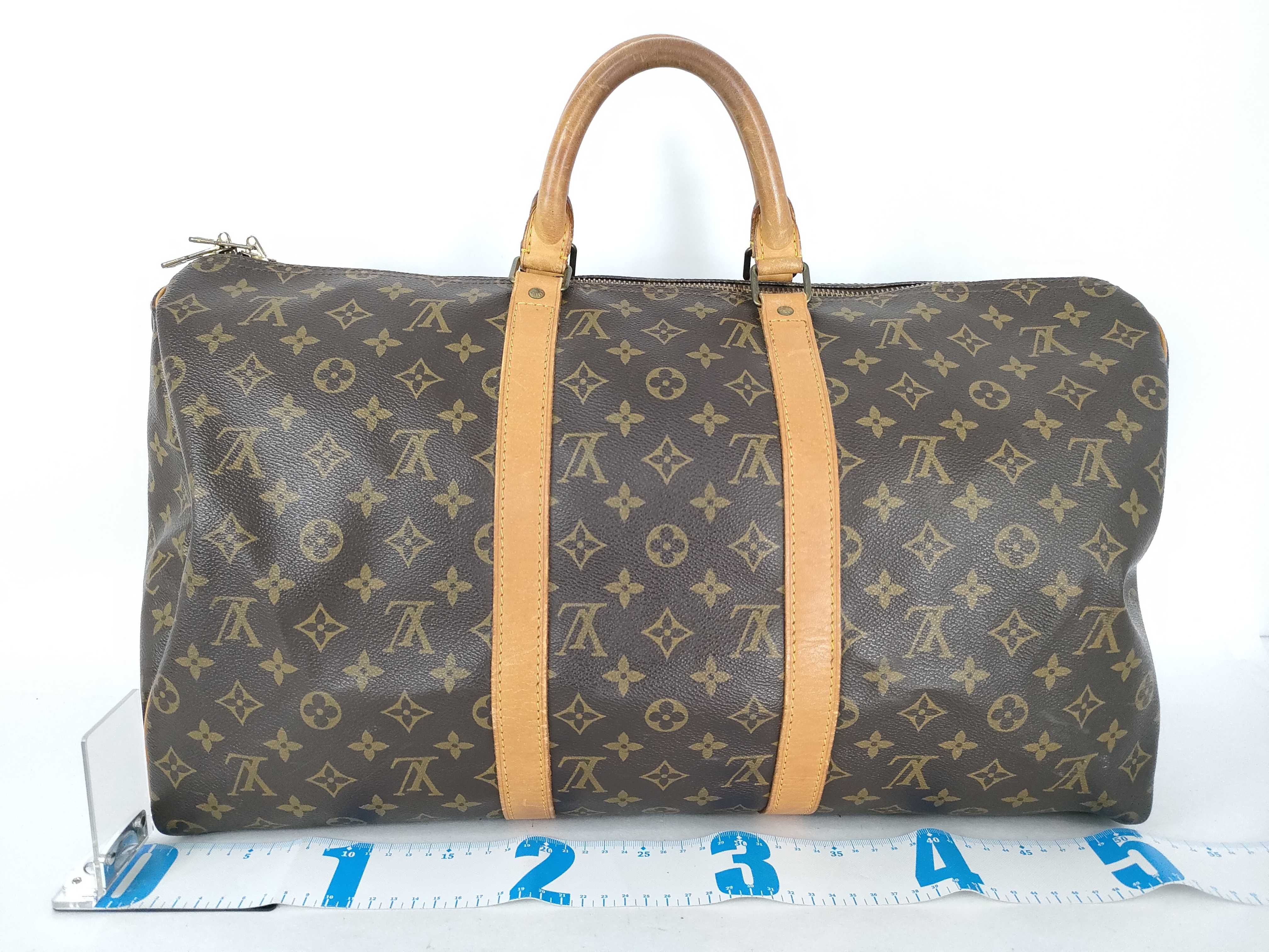 Monogram LV Monogram Keepall Bandoulière 50 M41416 892FC ST Boston Bag — view 2