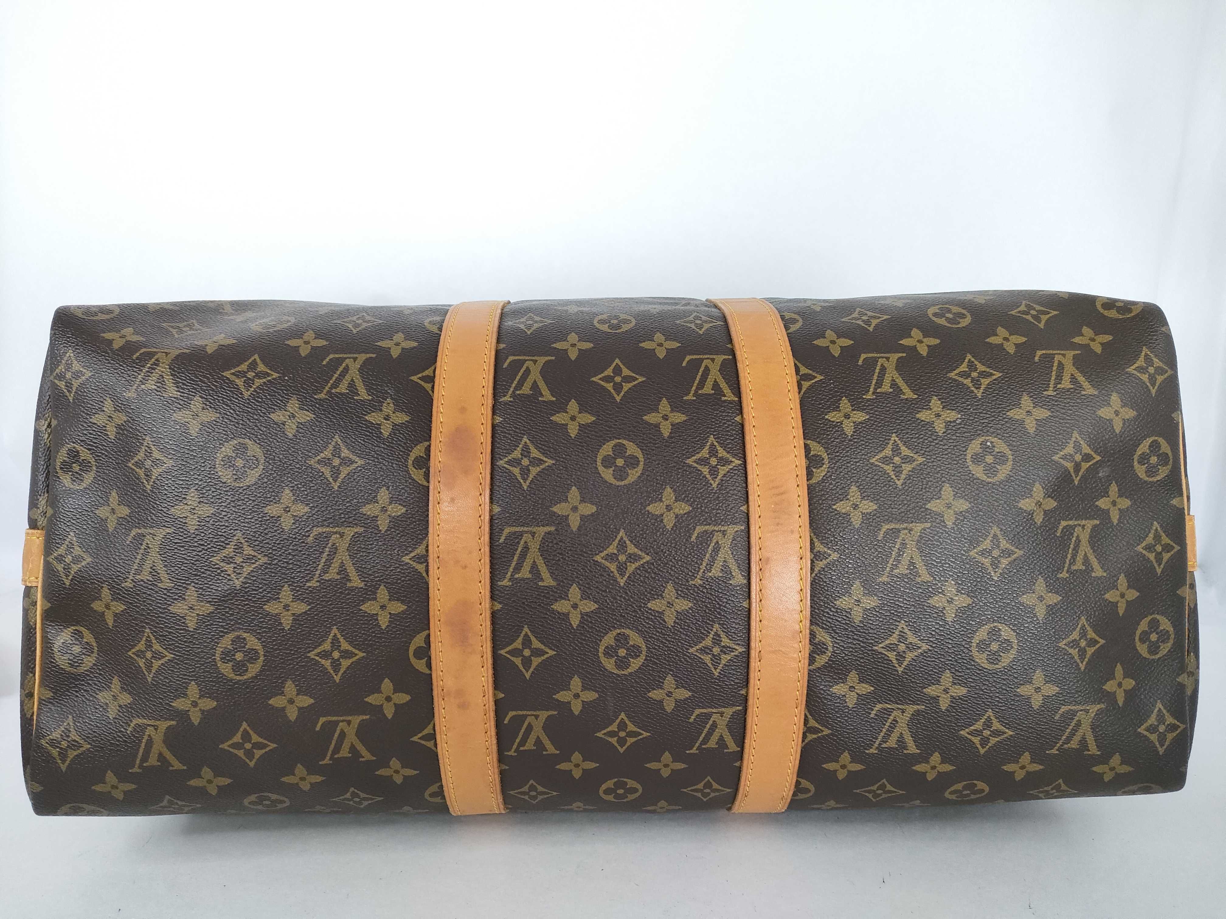 Monogram LV Monogram Keepall Bandoulière 50 M41416 892FC ST Boston Bag — view 7