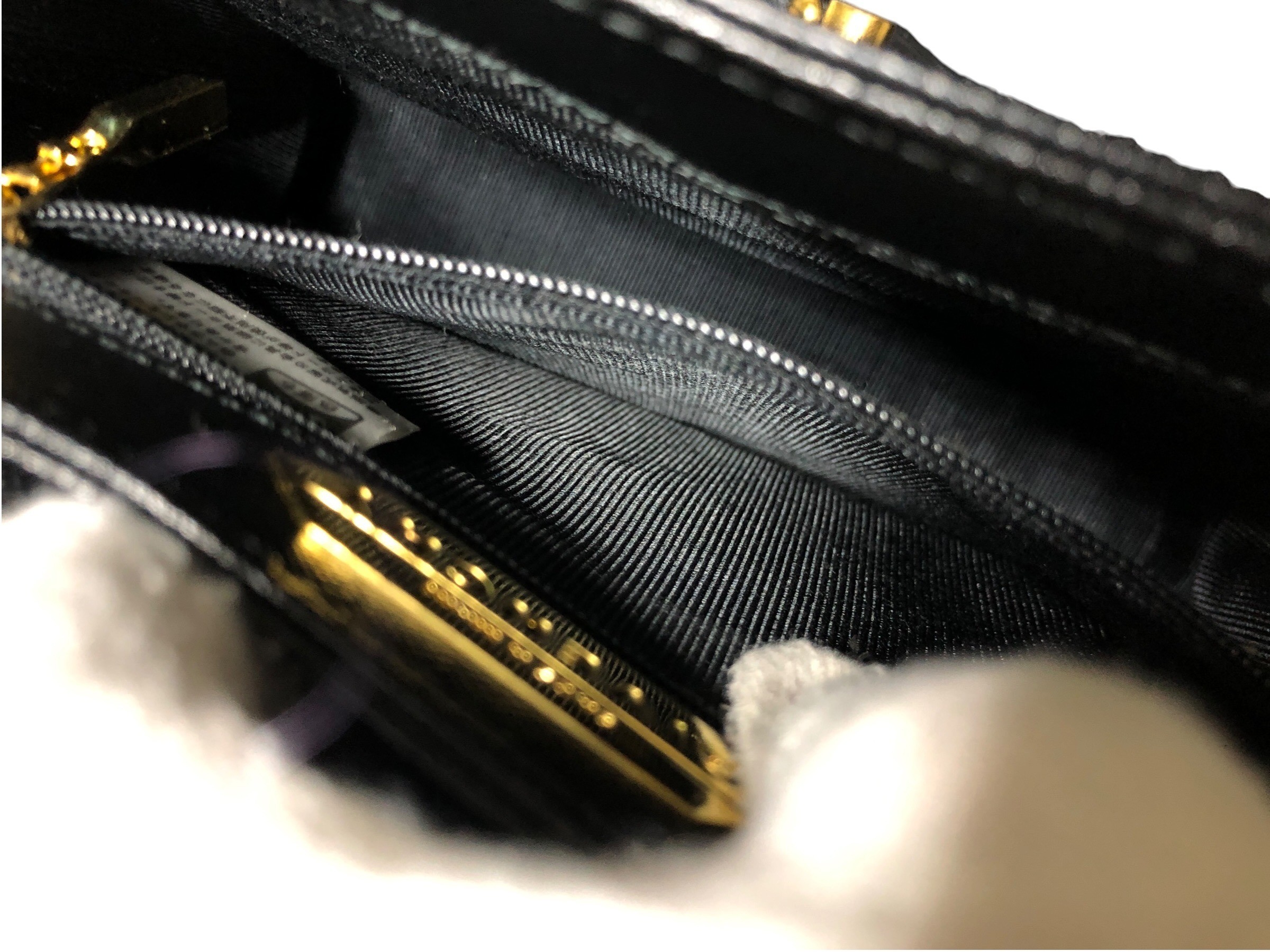 handbag, turn-lock closure, 2-way, formal. — view 11