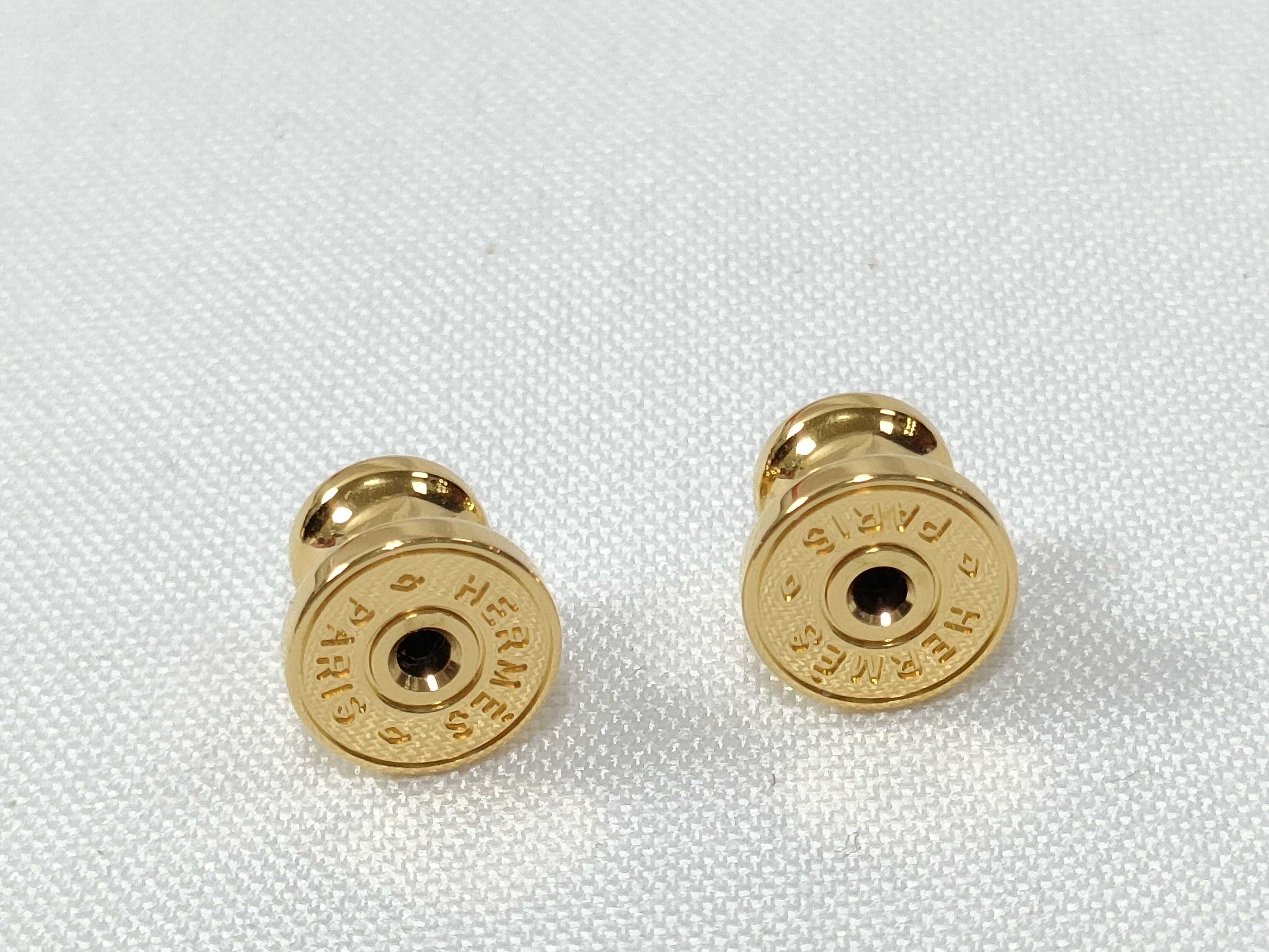 AS "Mini Pop H" Gold Beige Earrings — view 3