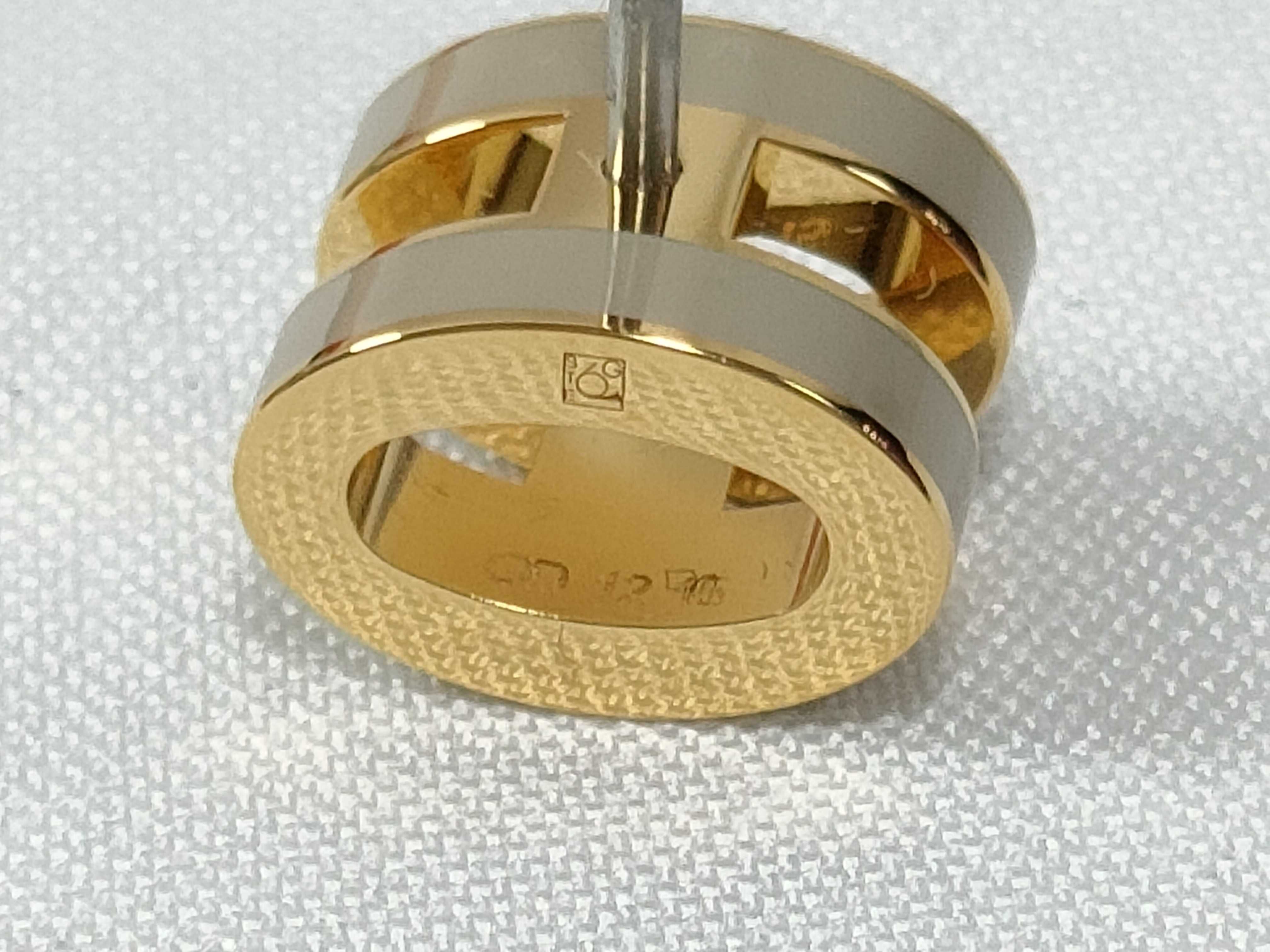 AS "Mini Pop H" Gold Beige Earrings — view 6