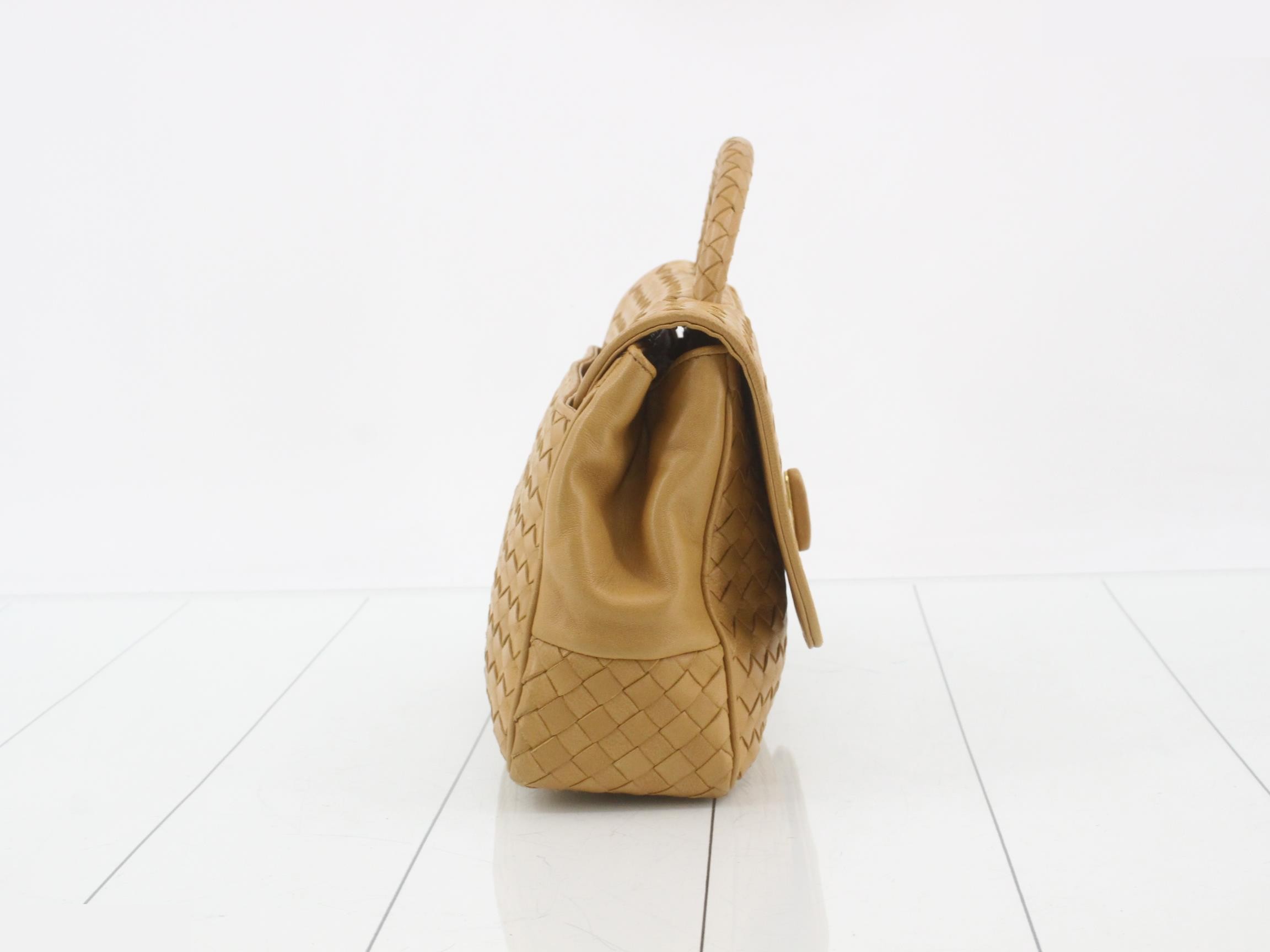 Intrecciato Turnlock Handbag — view 4