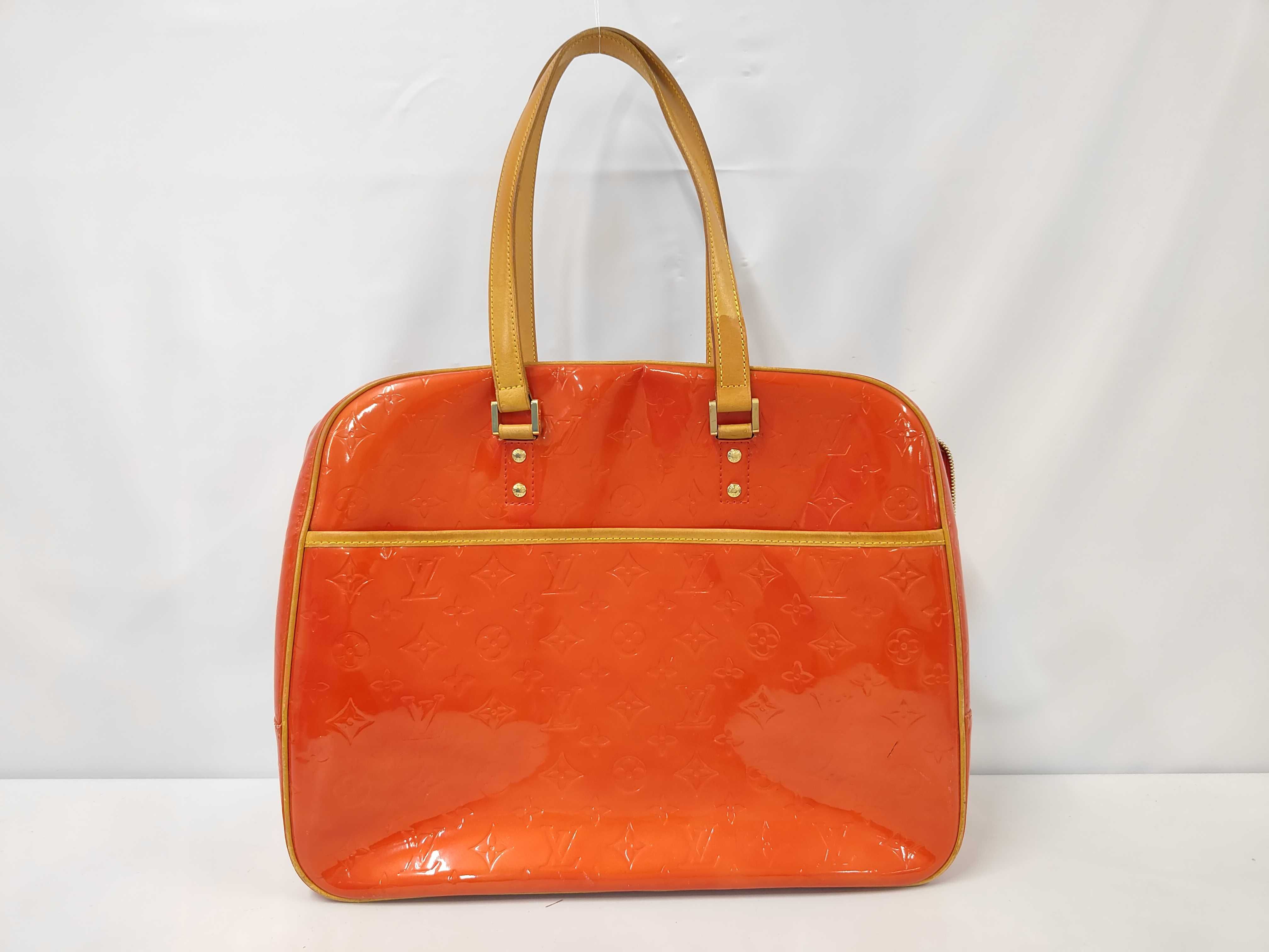 Monogram Vernis Sutton CA0060 Red Tote Bag