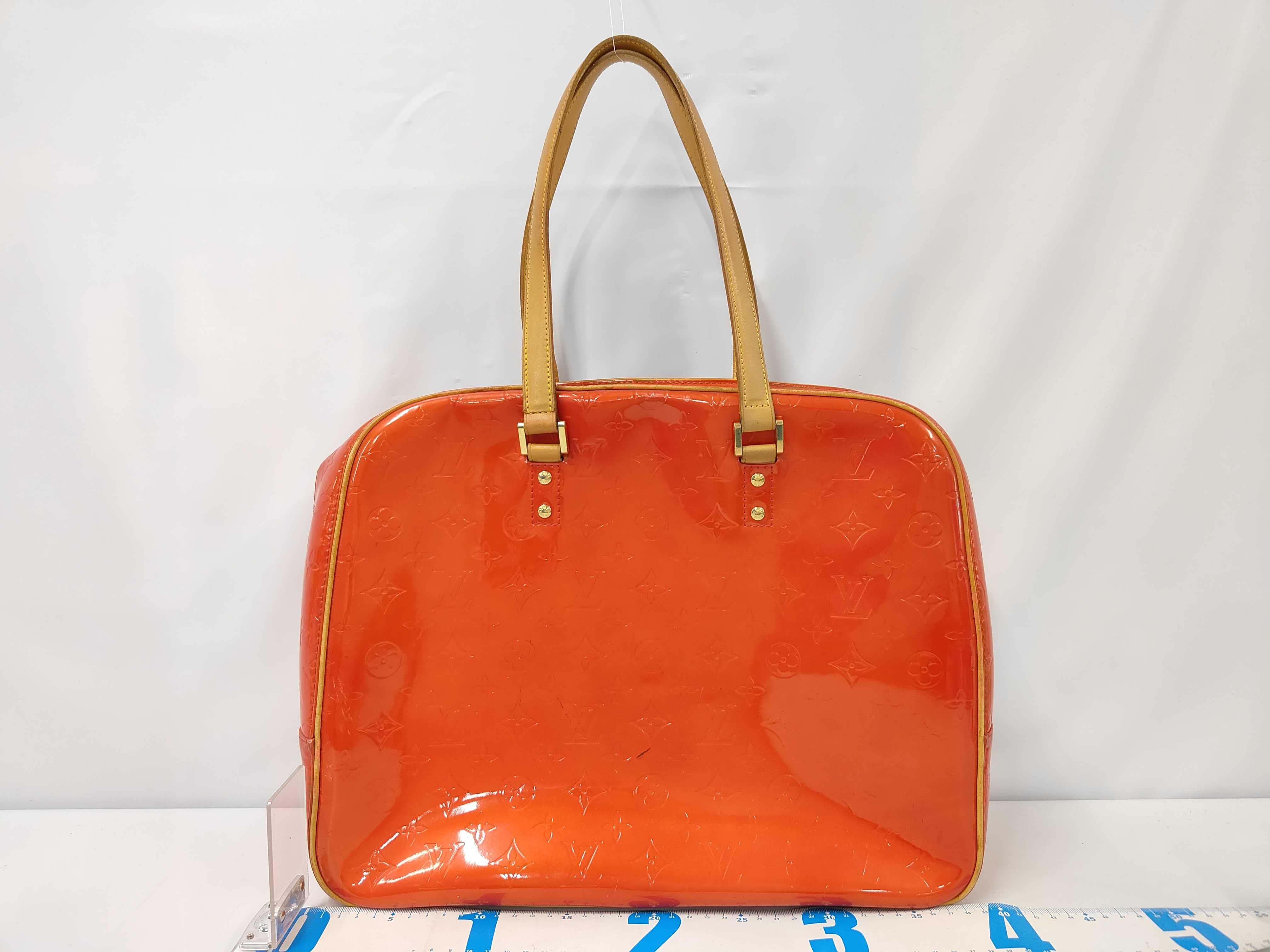 Monogram Vernis Sutton CA0060 Red Tote Bag — view 2