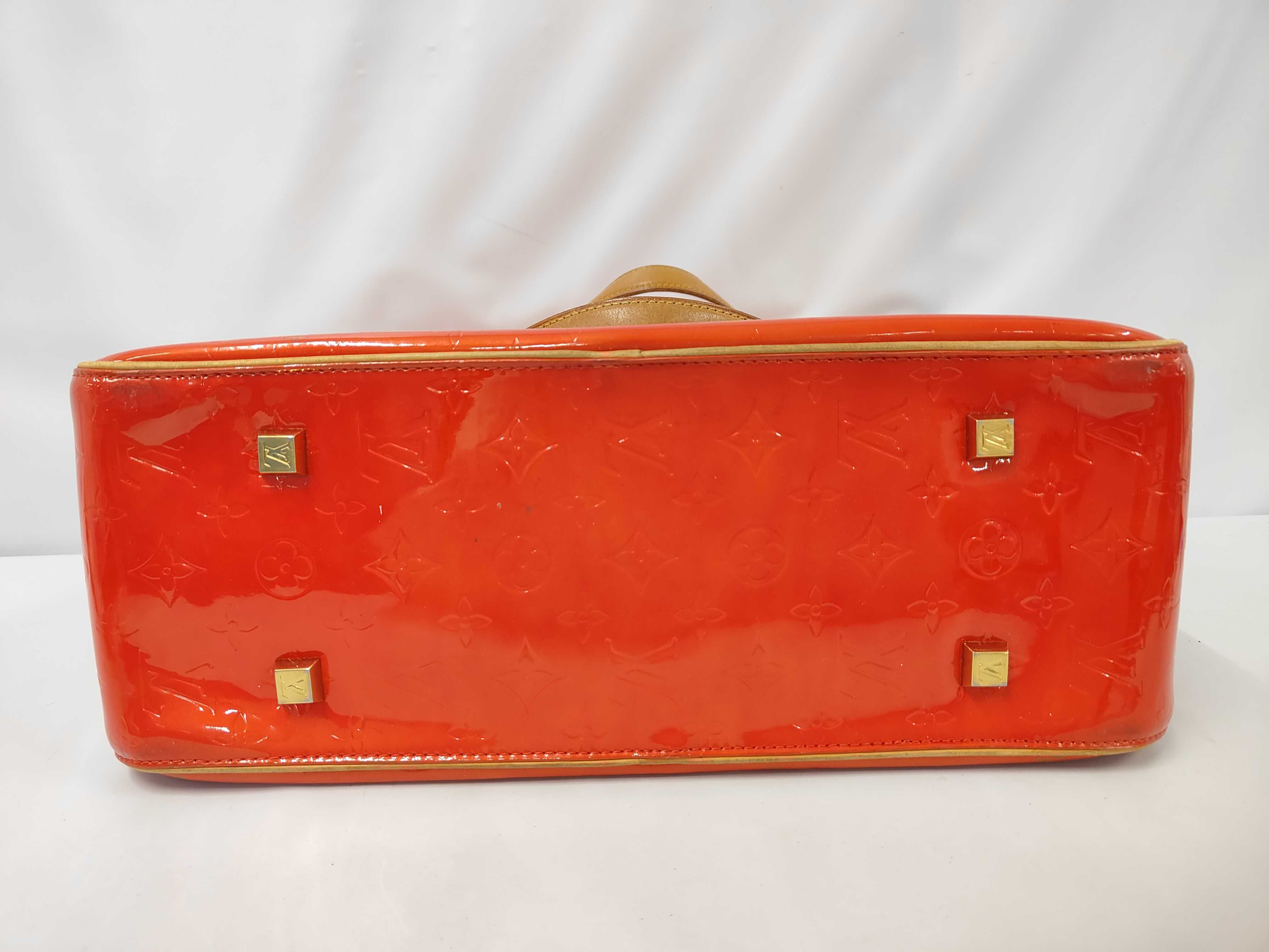 Monogram Vernis Sutton CA0060 Red Tote Bag — view 3