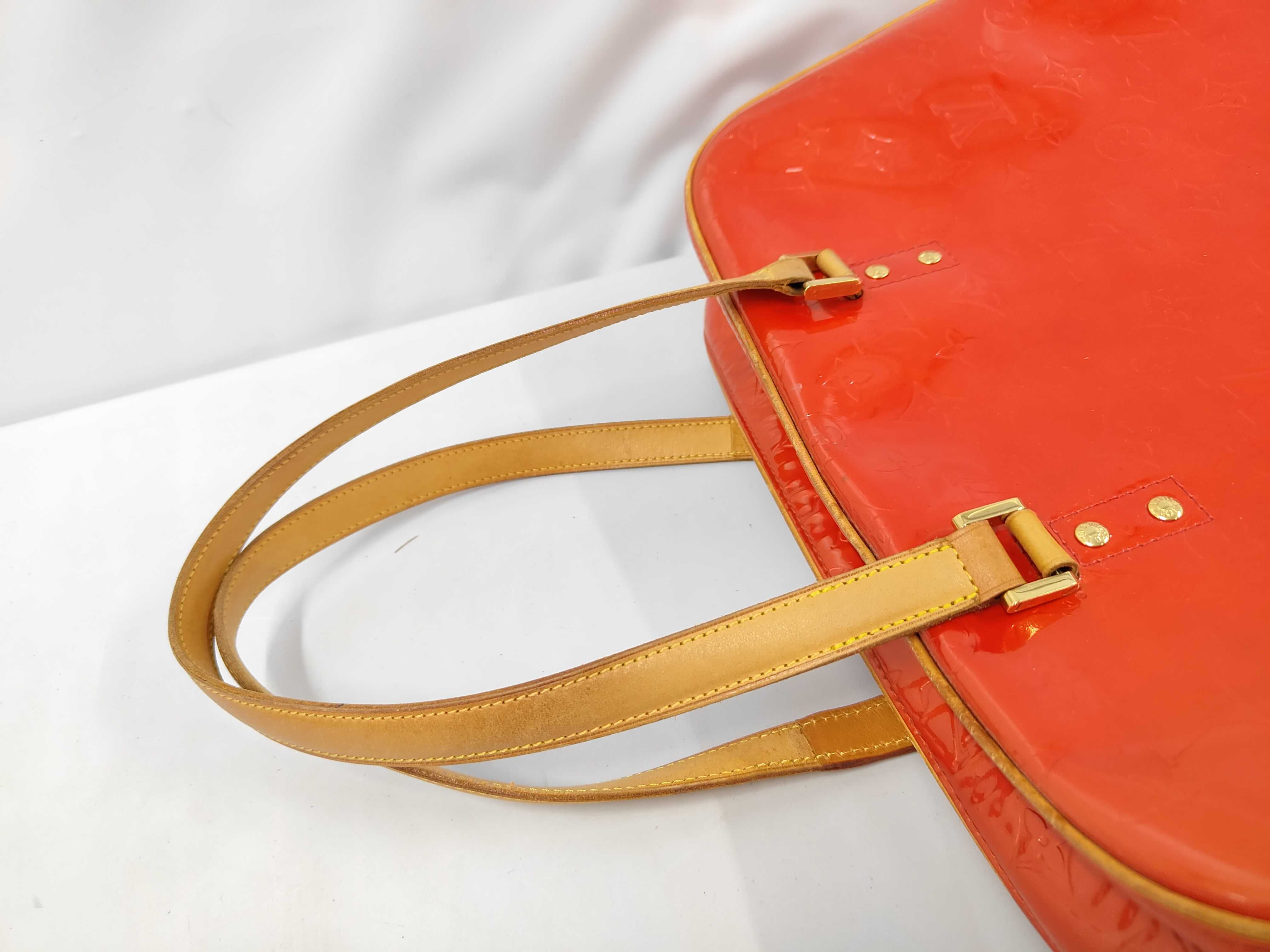 Monogram Vernis Sutton CA0060 Red Tote Bag — view 5