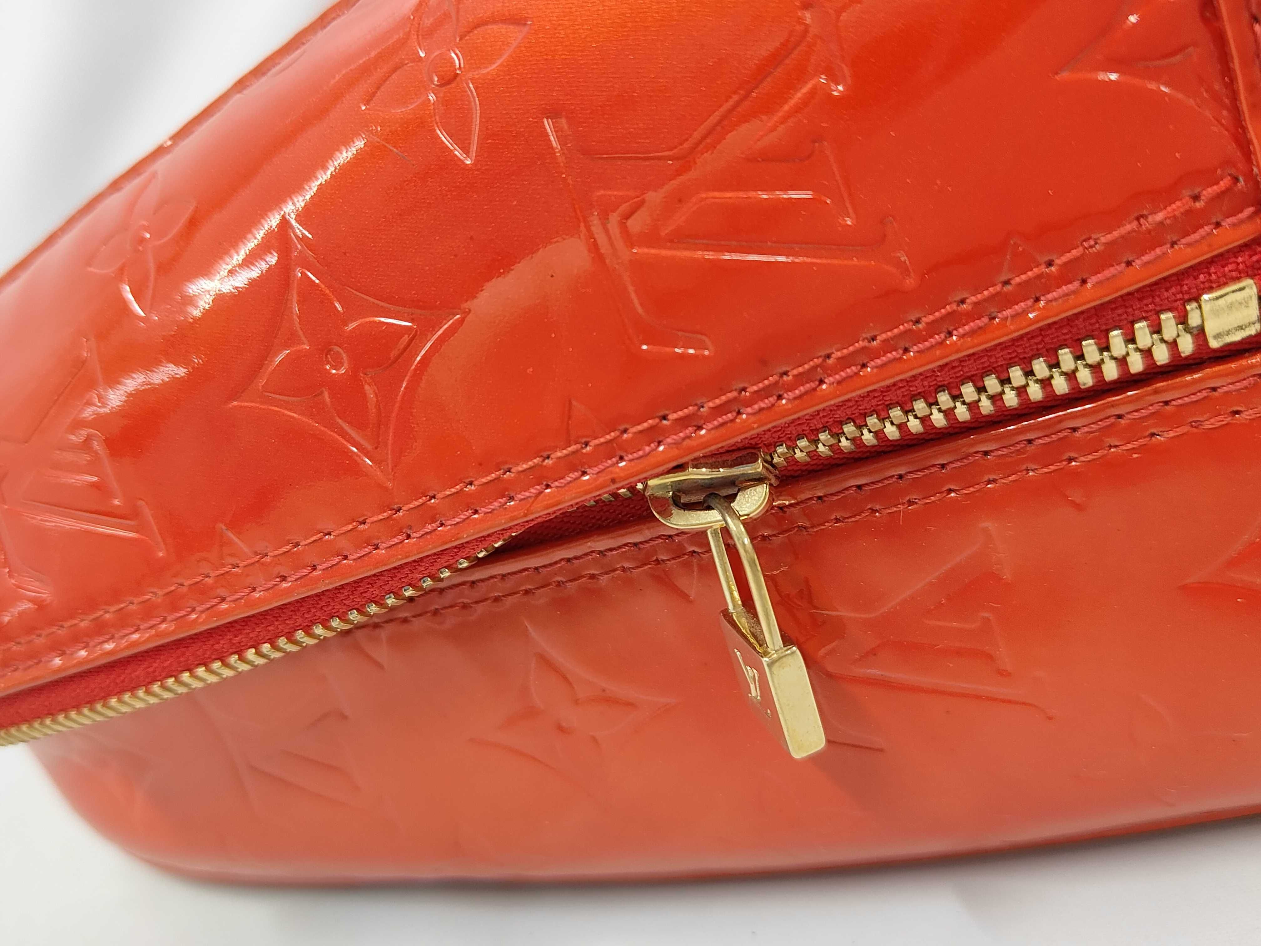 Monogram Vernis Sutton CA0060 Red Tote Bag — view 8