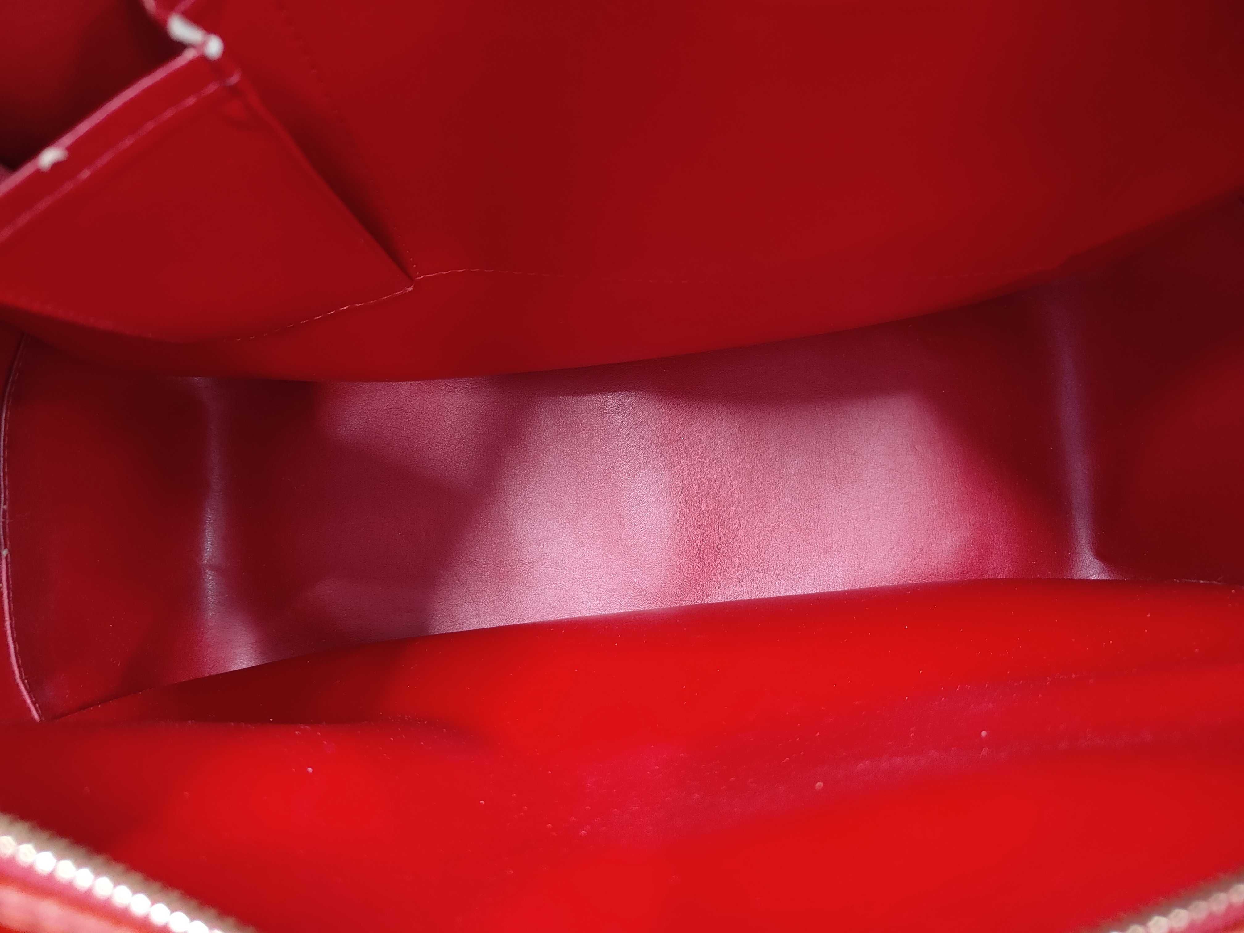 Monogram Vernis Sutton CA0060 Red Tote Bag — view 9