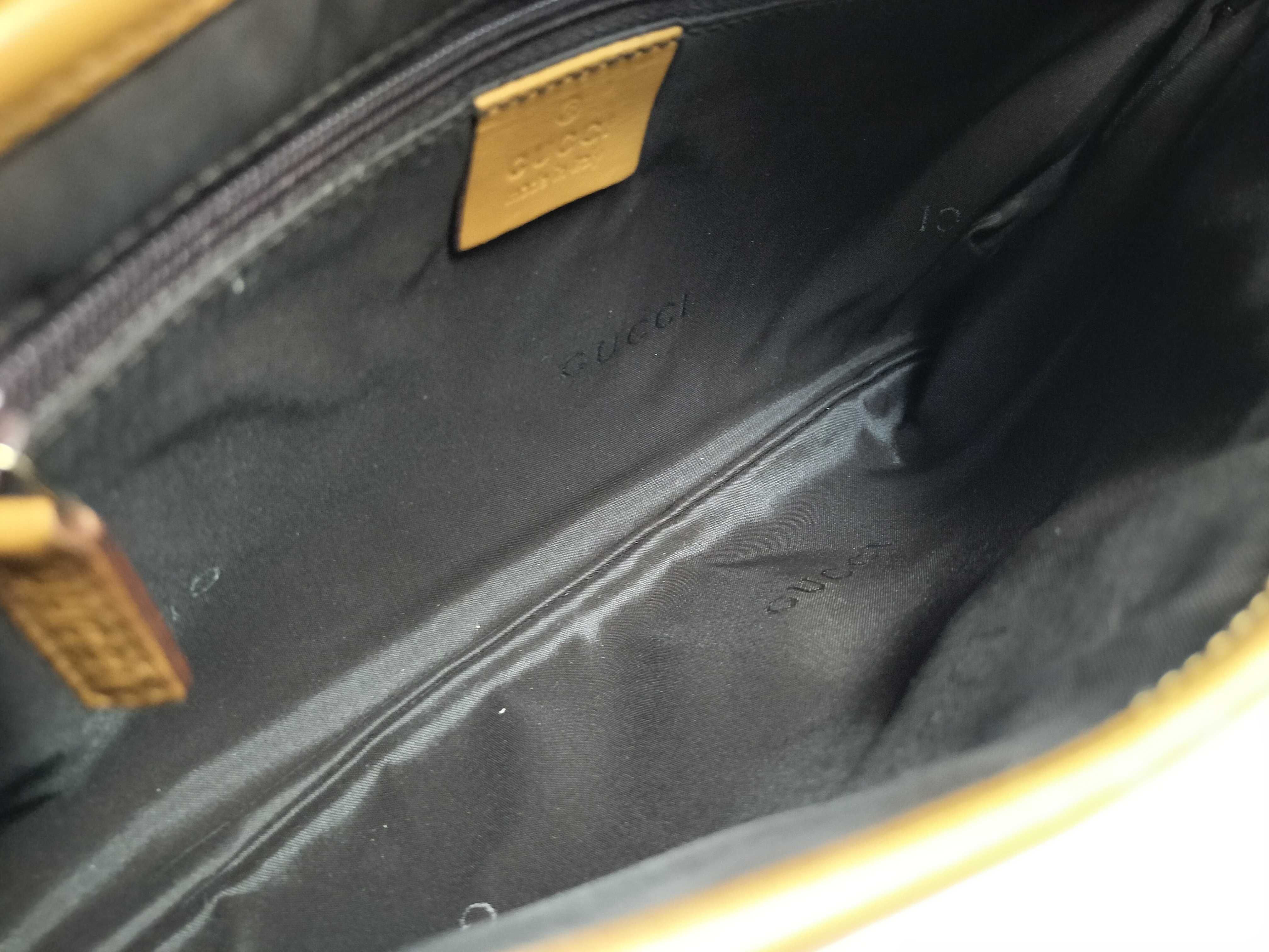 GG Canvas 001 4113 002113 Lion Chain Shoulder Bag — view 9