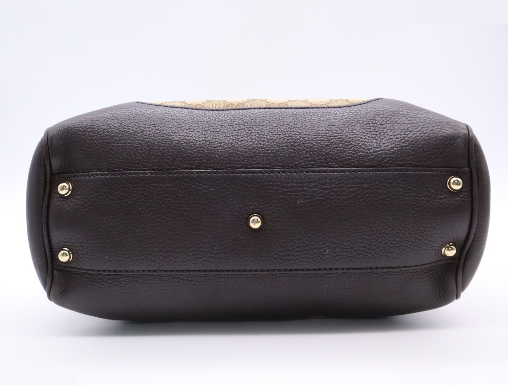 GG Canvas Bamboo Handbag, Beige — view 4