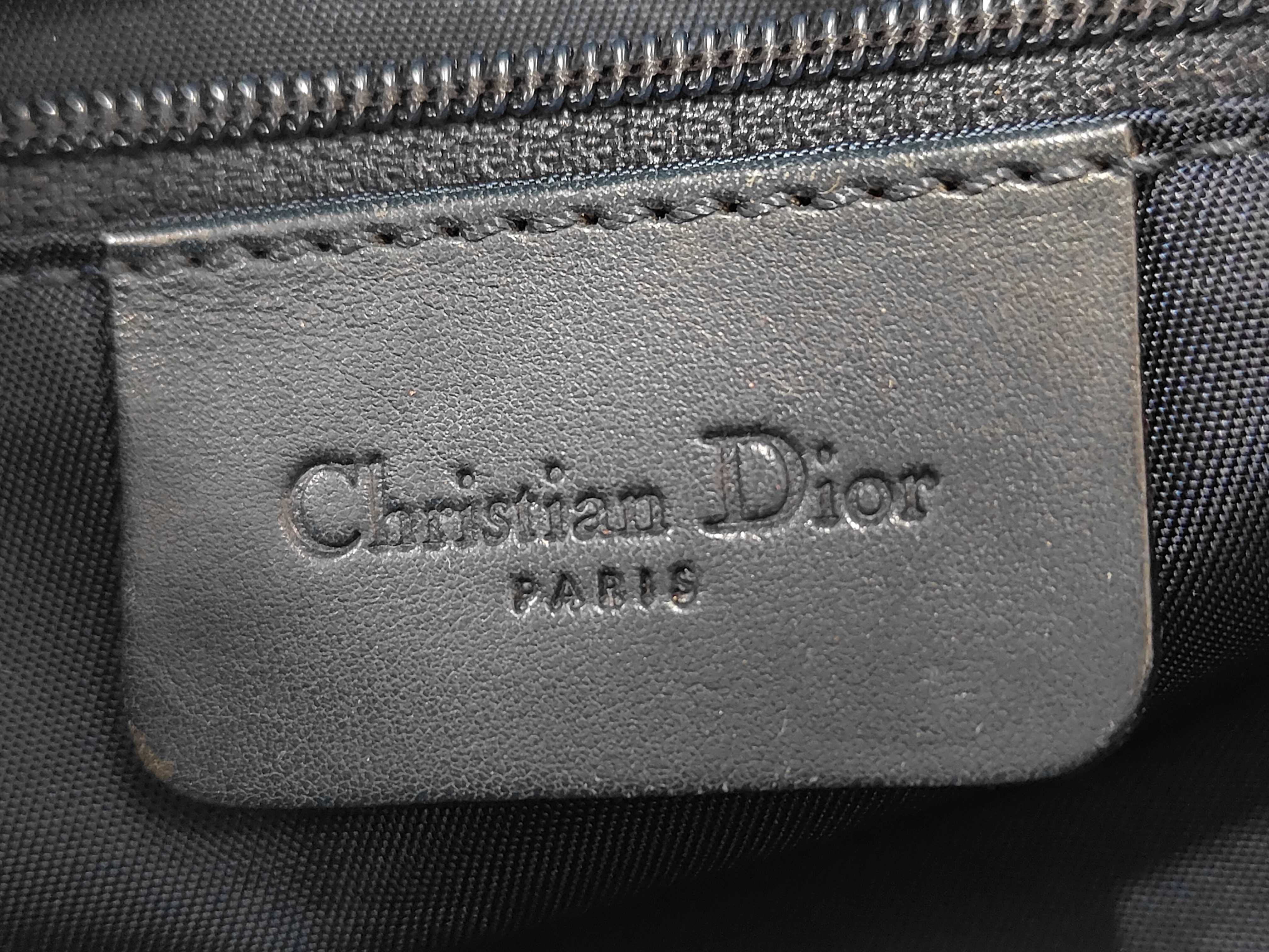 Saddle Blue Monogram Canvas Bag — view 9