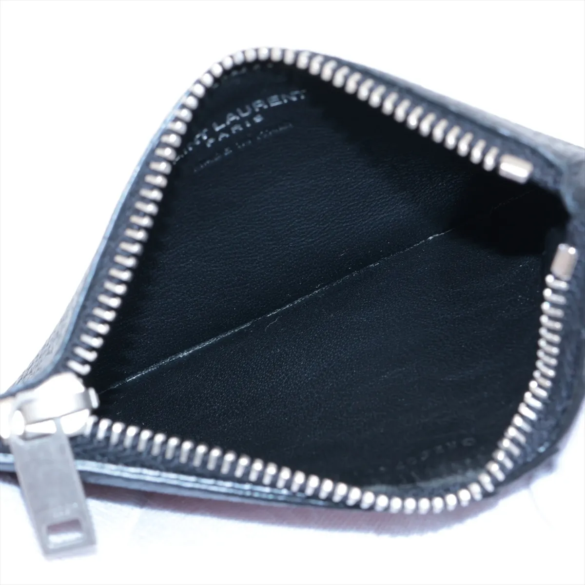 Leather Pass Case Black 507691 — view 3