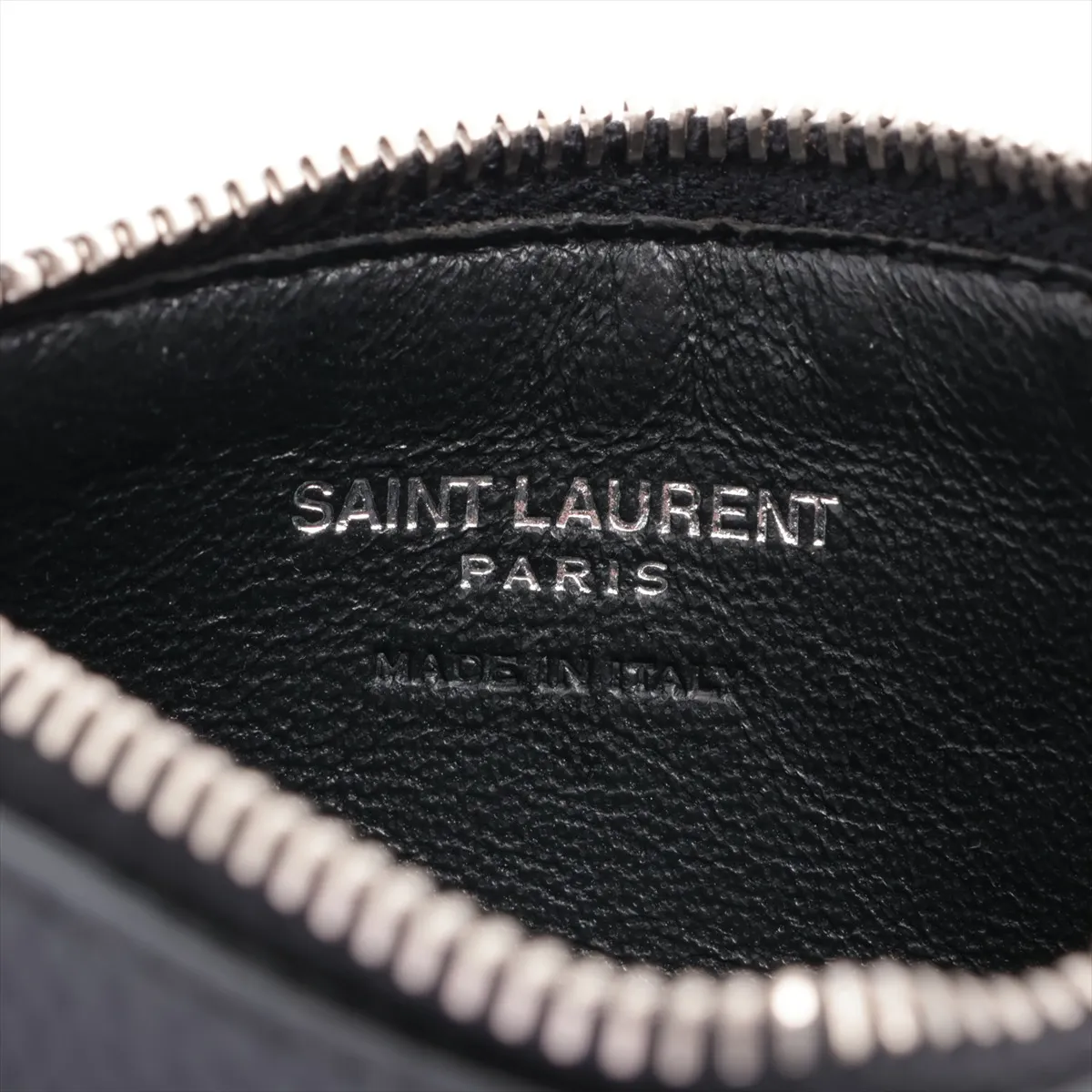 Leather Pass Case Black 507691 — view 4