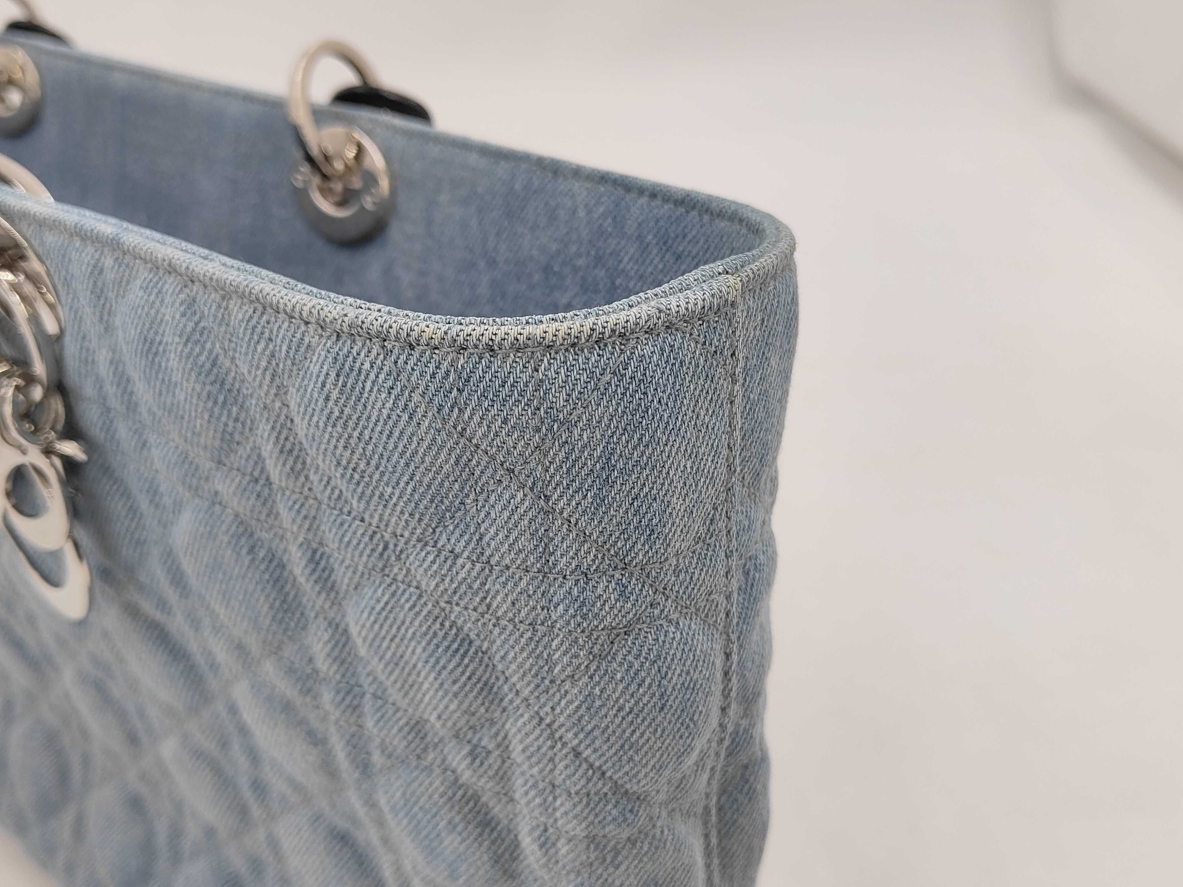 denim tote bag — view 12