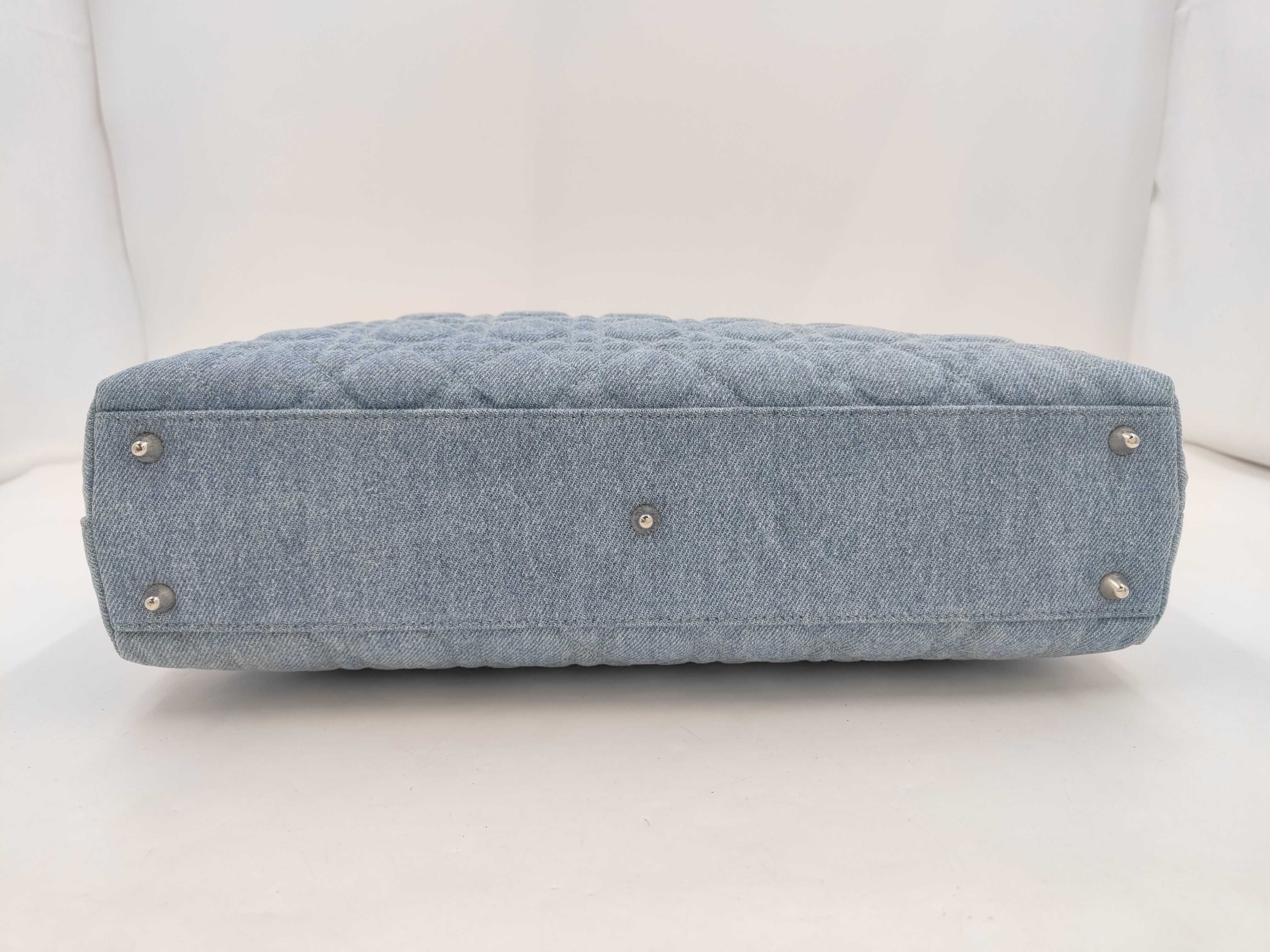 denim tote bag — view 4